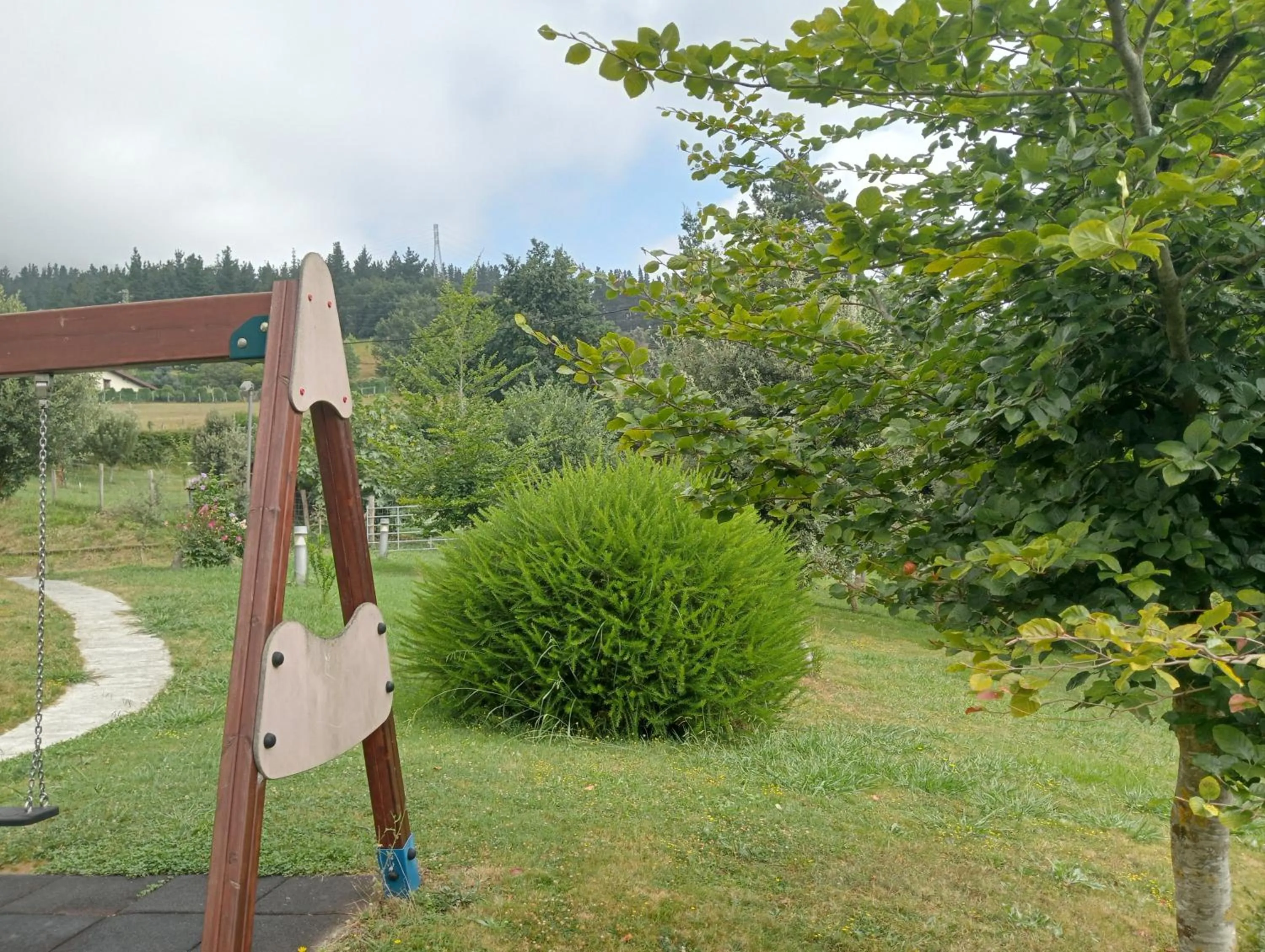 Garden in Hotel Santa Ana