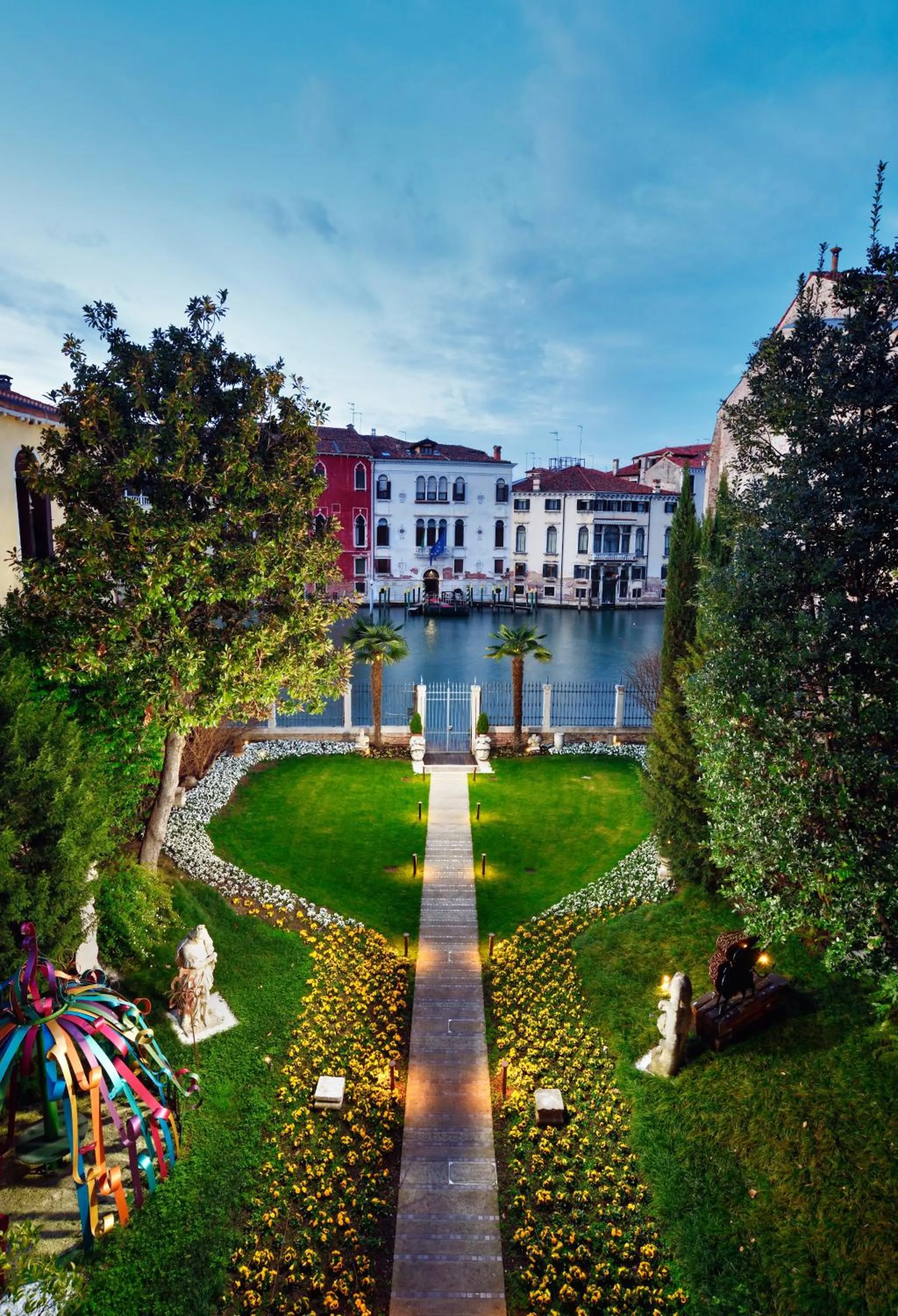 Garden in Palazzo Venart Luxury Hotel