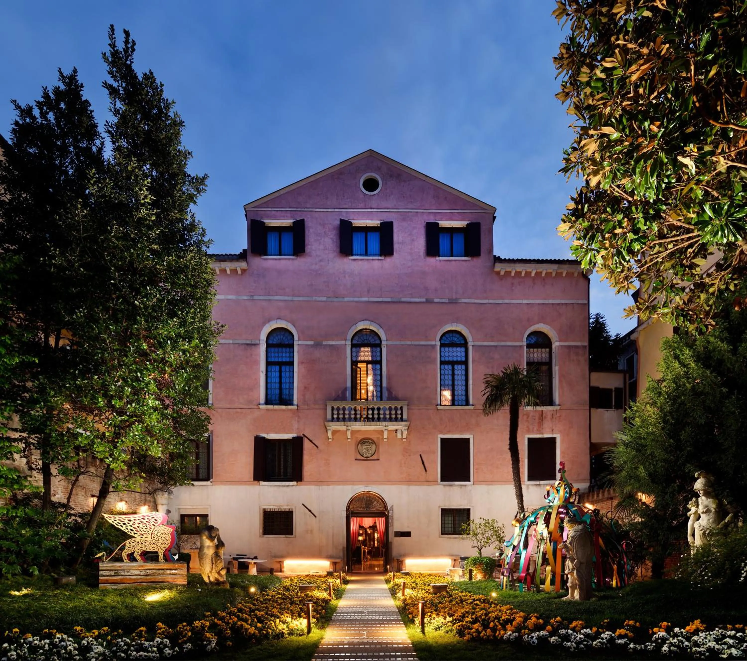 Property building in Palazzo Venart Luxury Hotel