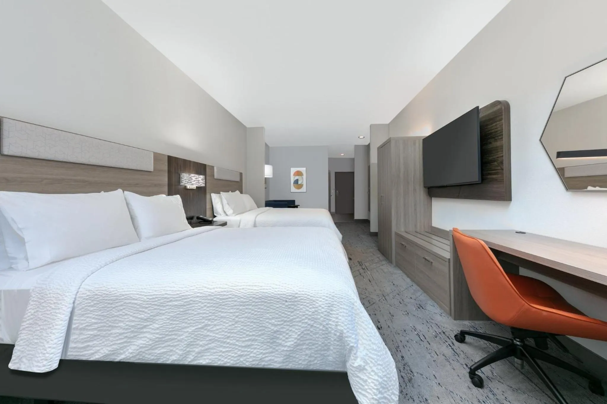 Photo of the whole room, Bed in Holiday Inn Express Hotel & Suites Winnie by IHG