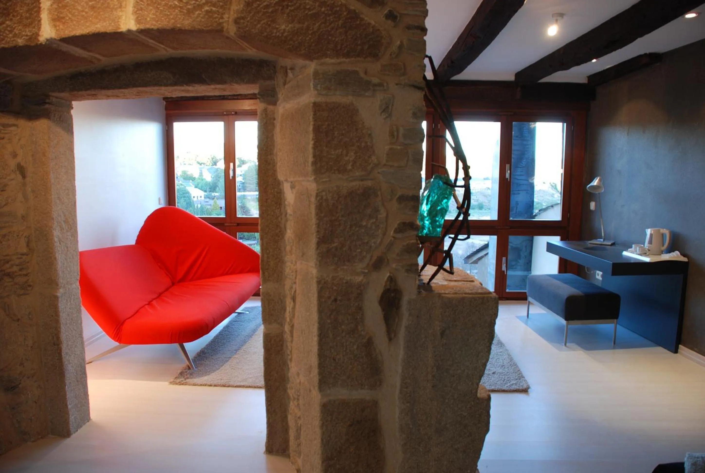 Seating area in Posada Real La Pascasia