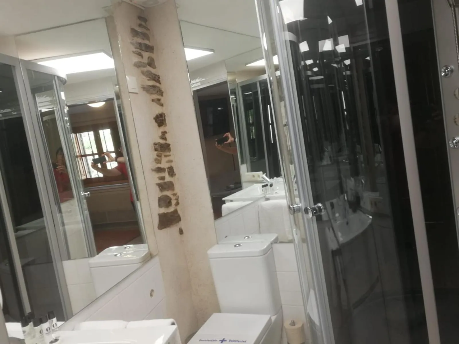 Bathroom in Posada Real La Pascasia