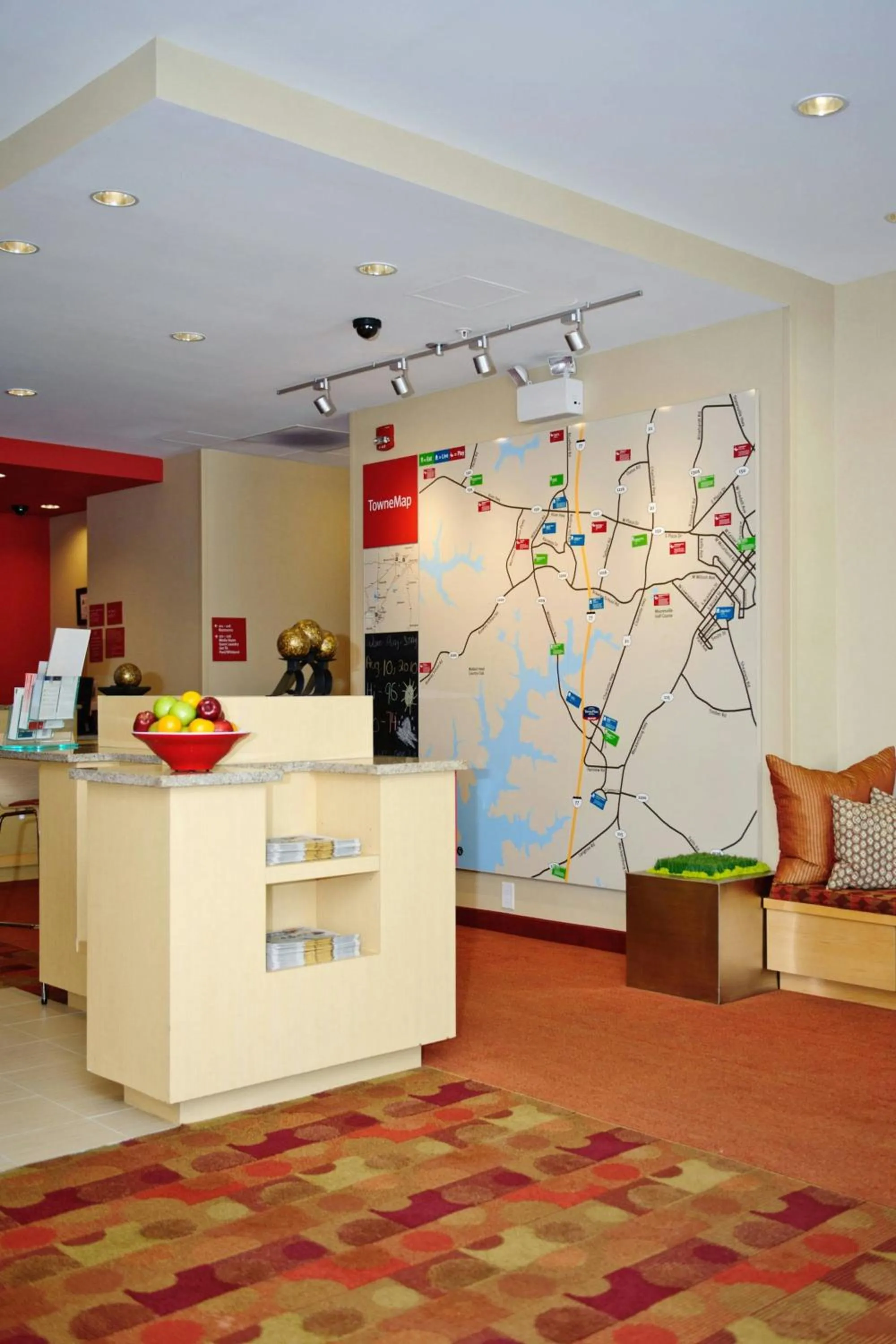 Lobby or reception in TownePlace Suites by Marriott Charlotte Mooresville