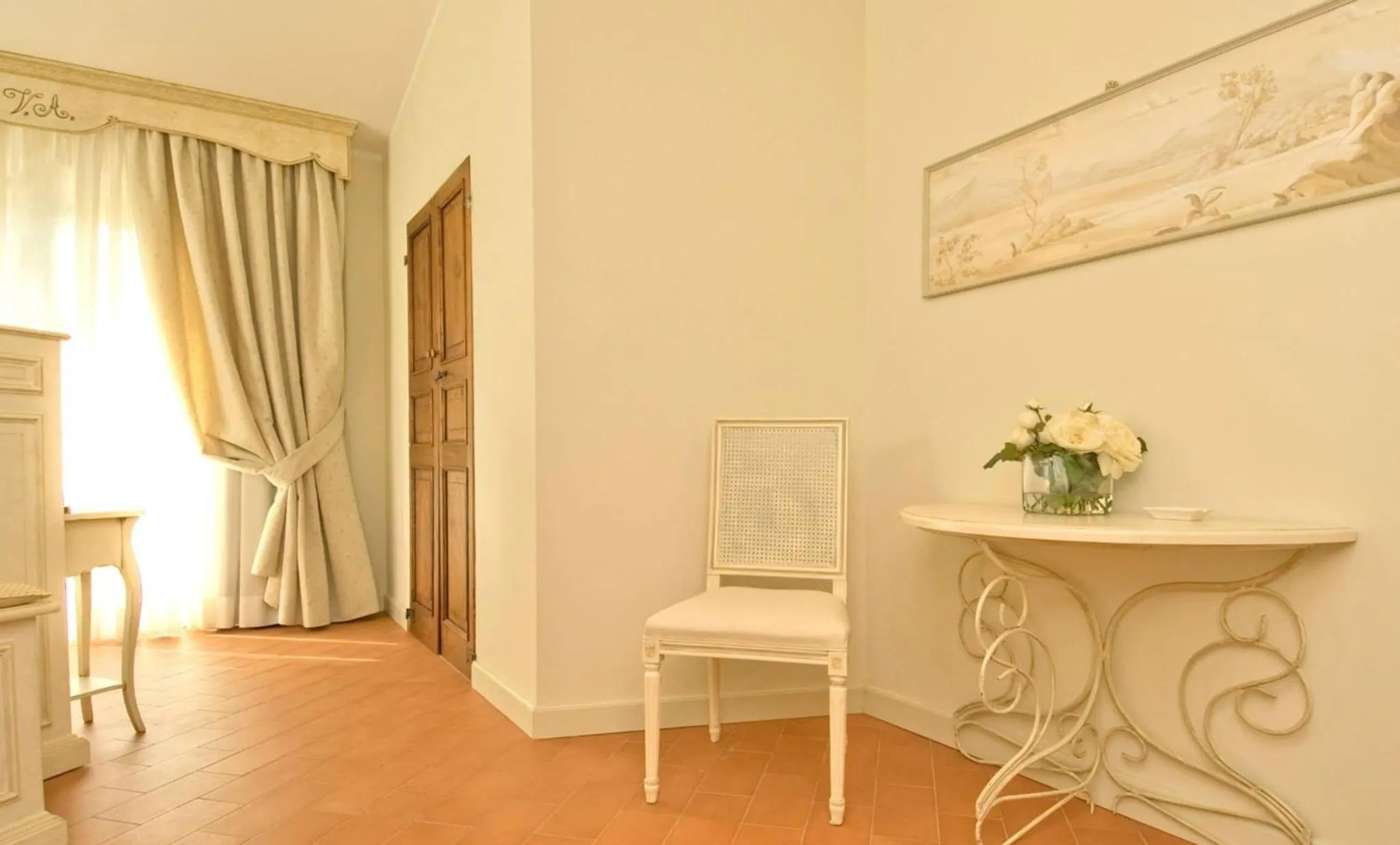 Decorative detail in Villa Agnese