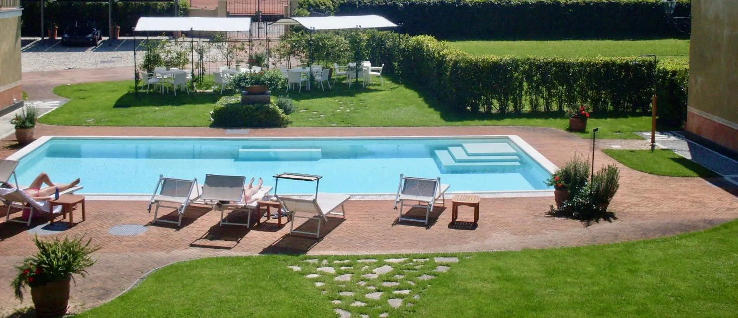 Garden in Villa Agnese