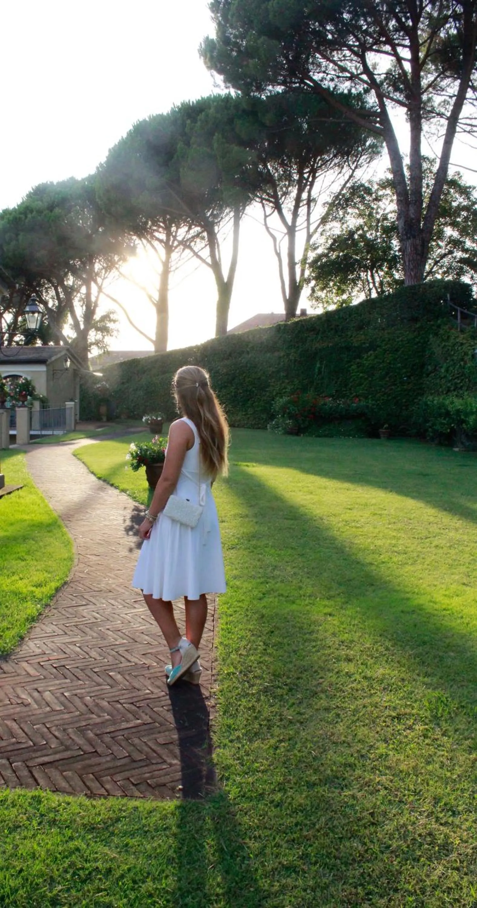 Garden in Villa Agnese