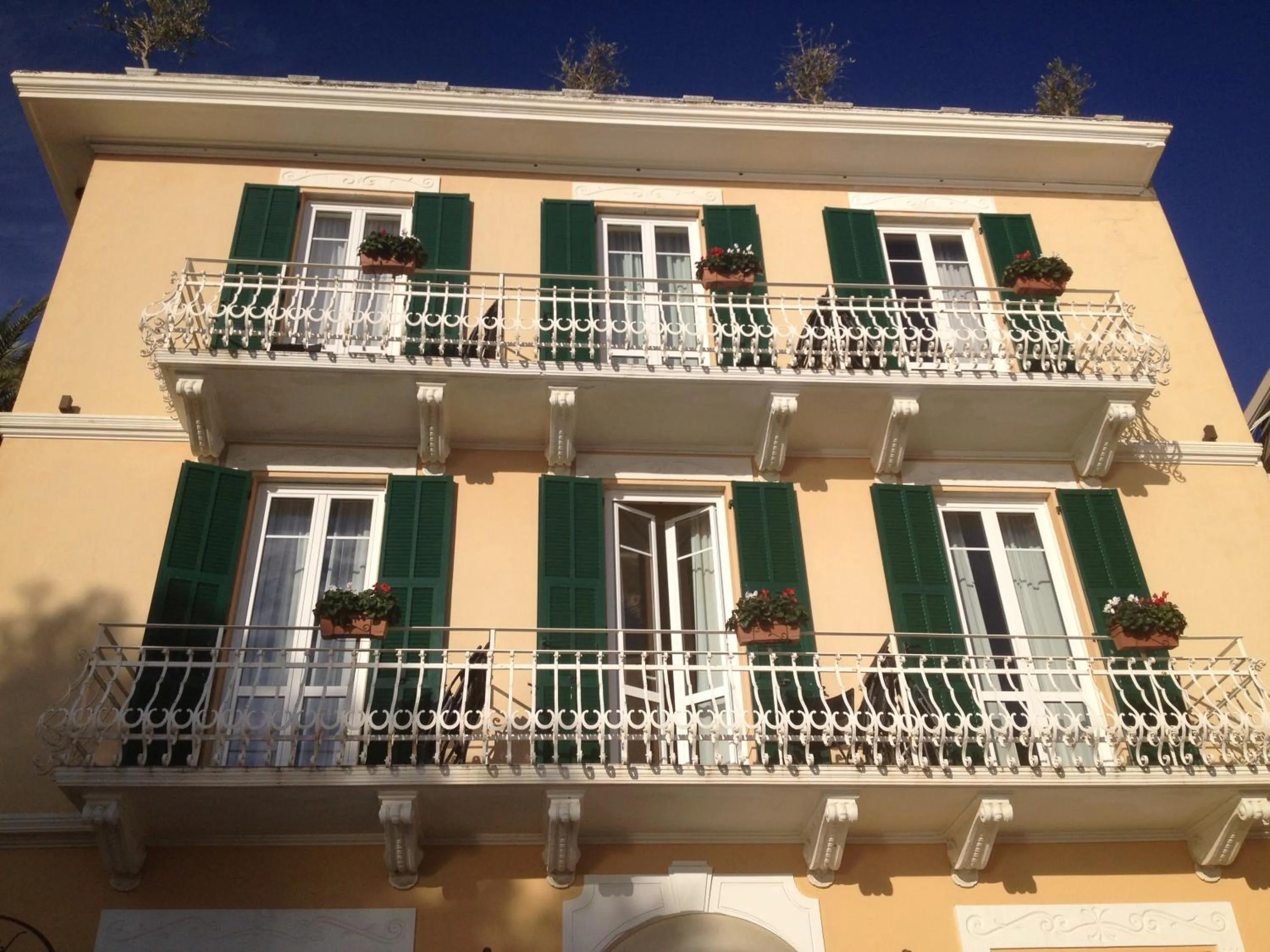 Facade/entrance in Hotel Villa Igea