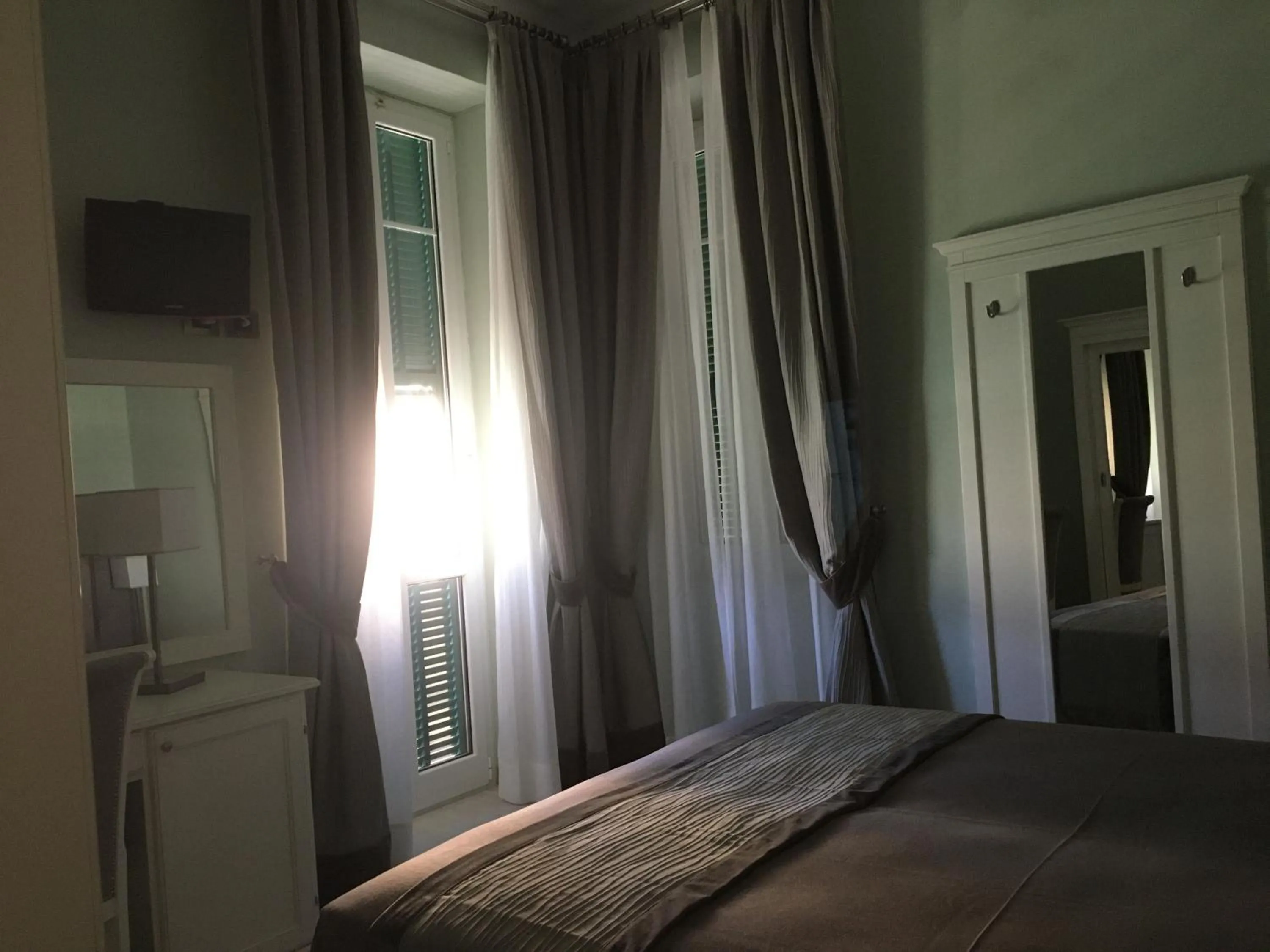 Bed in Hotel Villa Igea