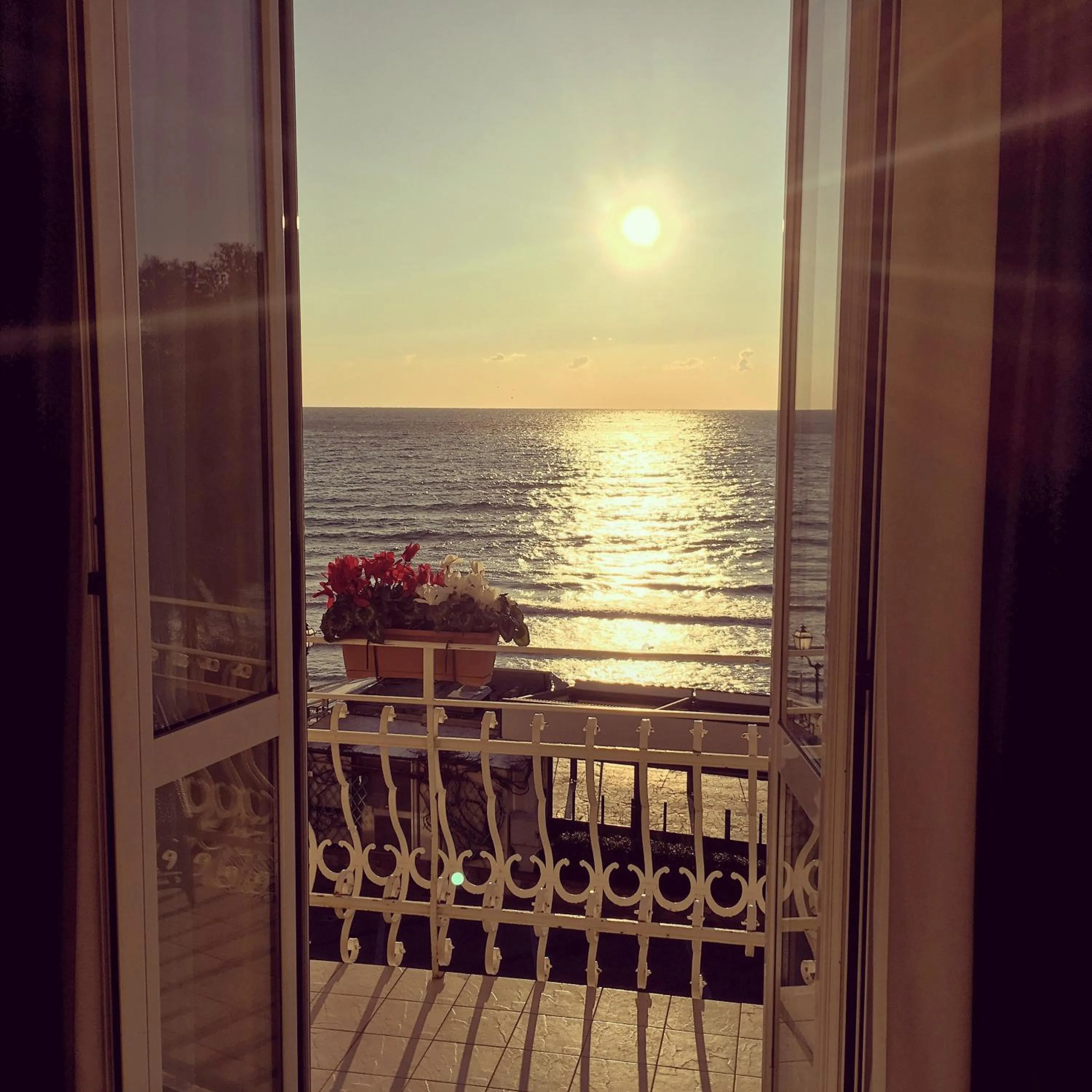 Balcony/Terrace in Hotel Villa Igea