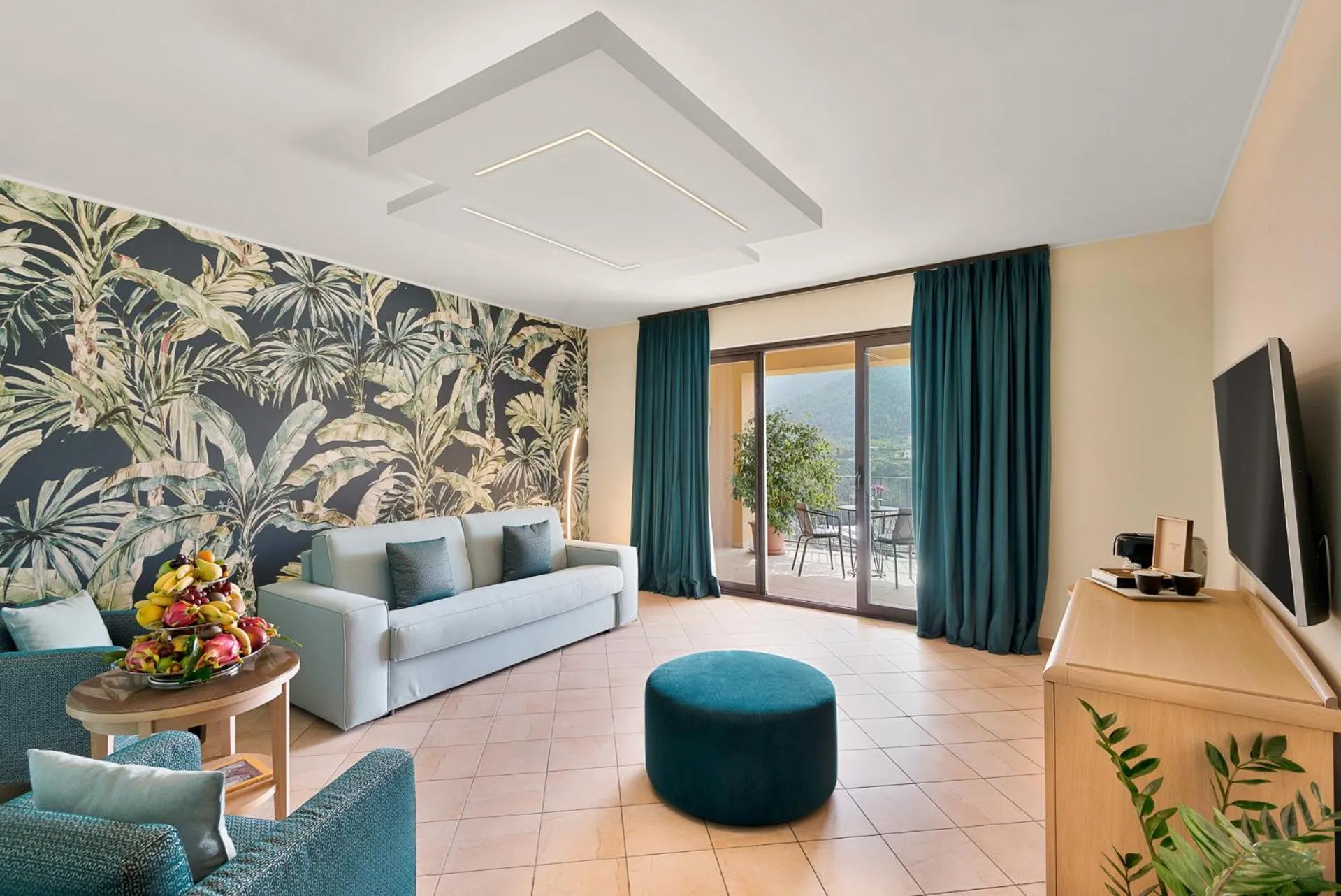 Living room in Park Hotel Argento