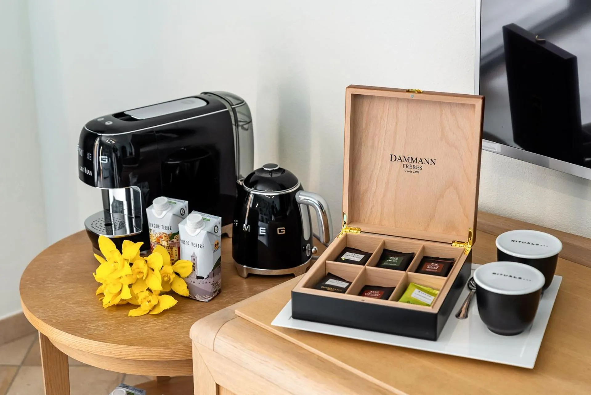 Living room in Park Hotel Argento