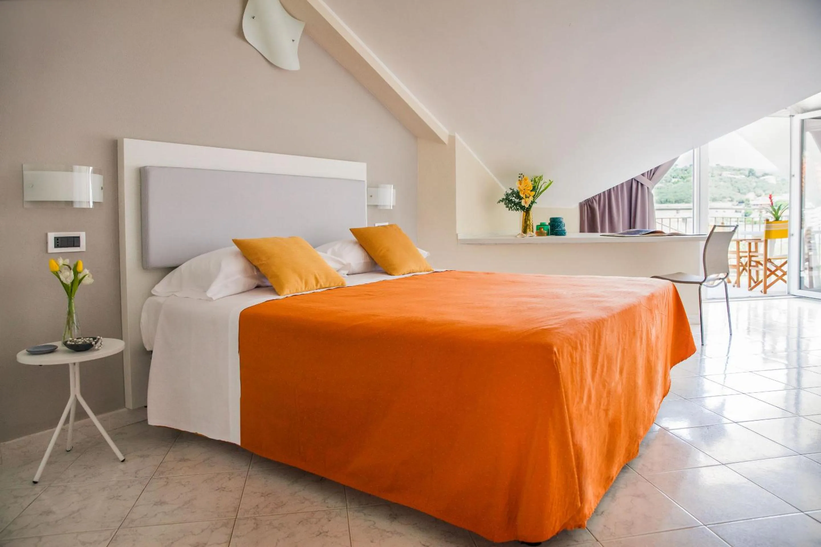 Bed in Diano Sporting Apartments