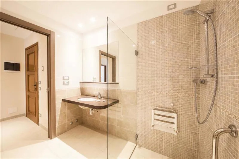 Bathroom in Diano Sporting Apartments