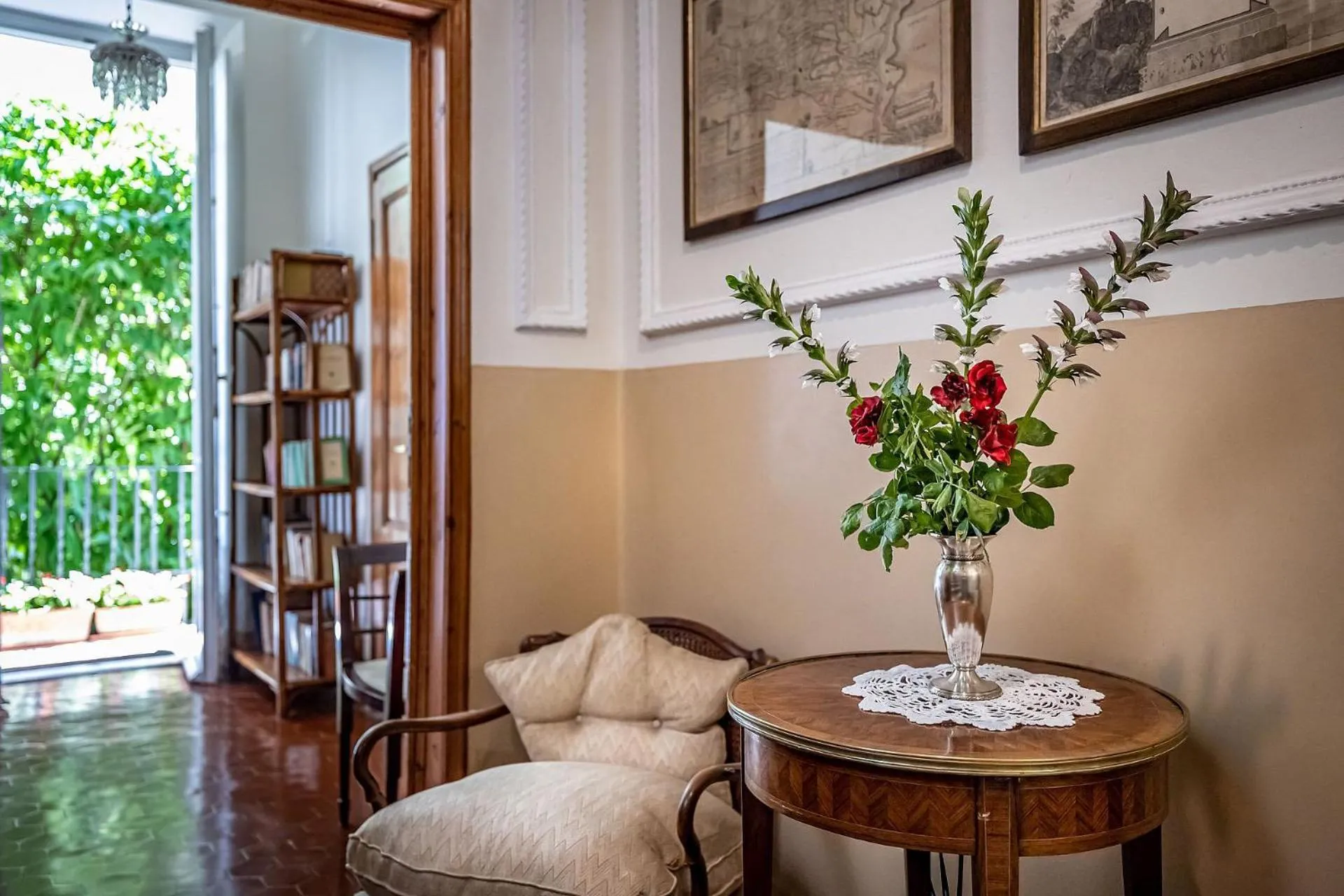 Living room in A Casa di Lilli
