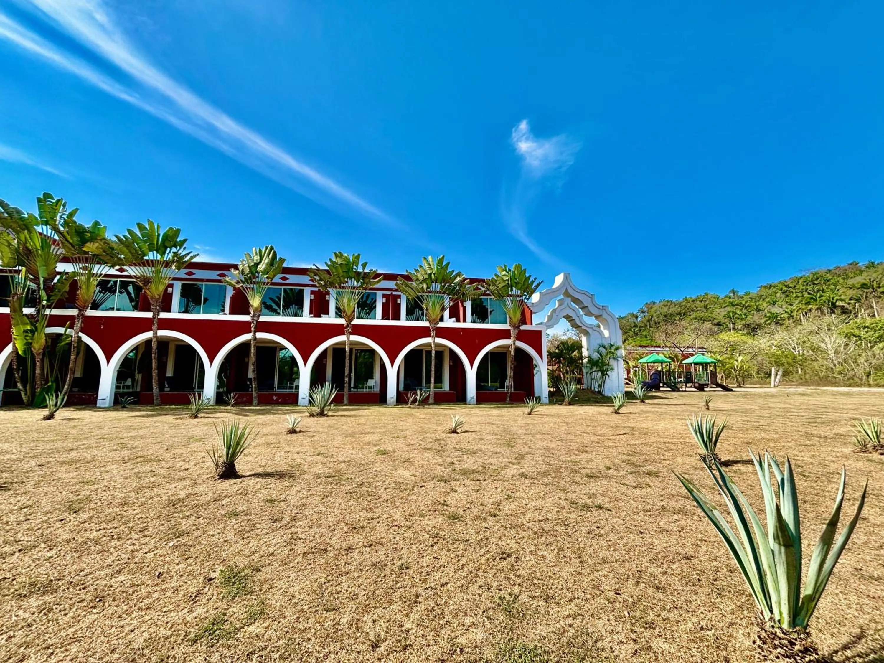 Property building in Hotel Hacienda San Pancho