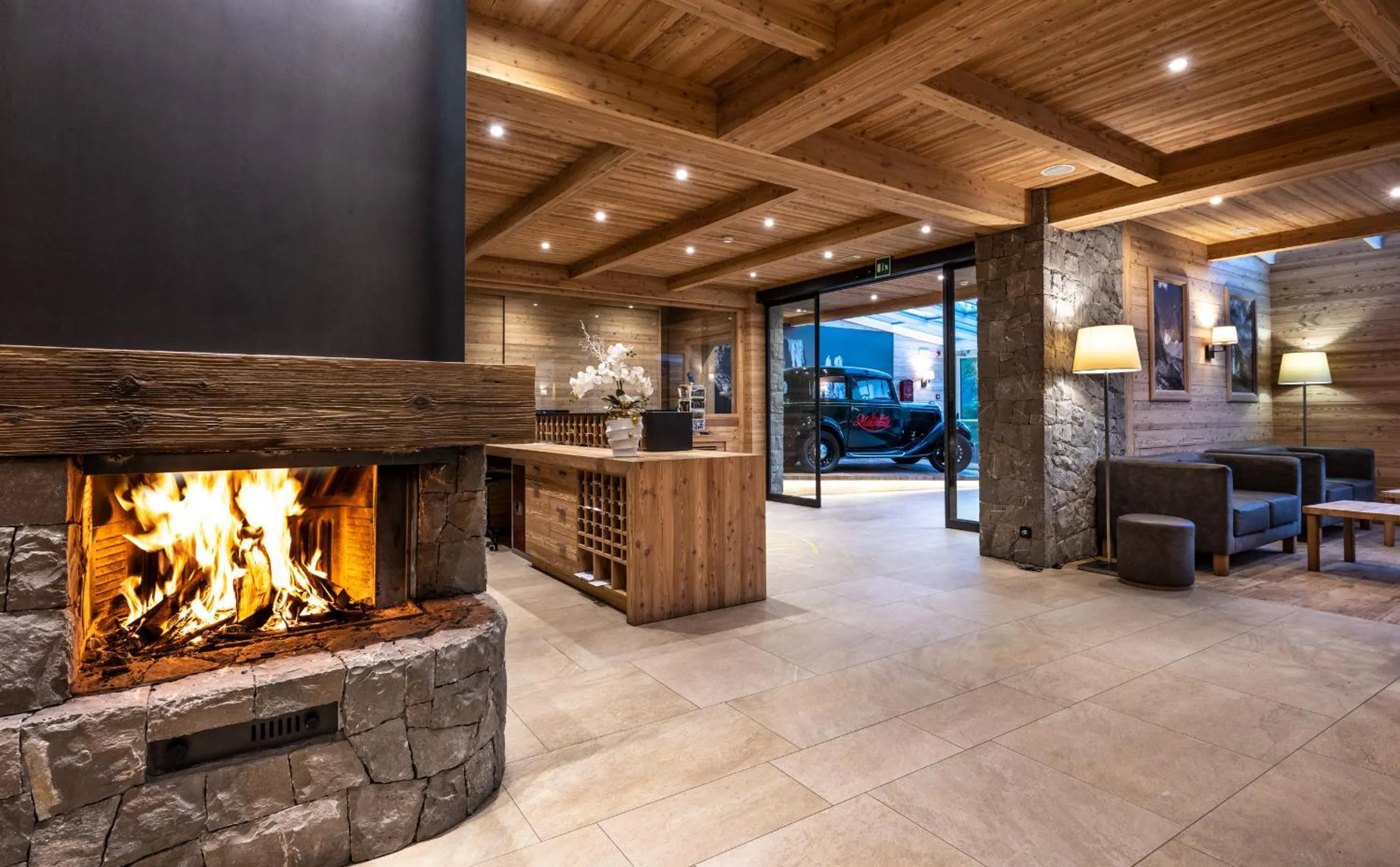 Lobby or reception in Parc Hotel Miramonti