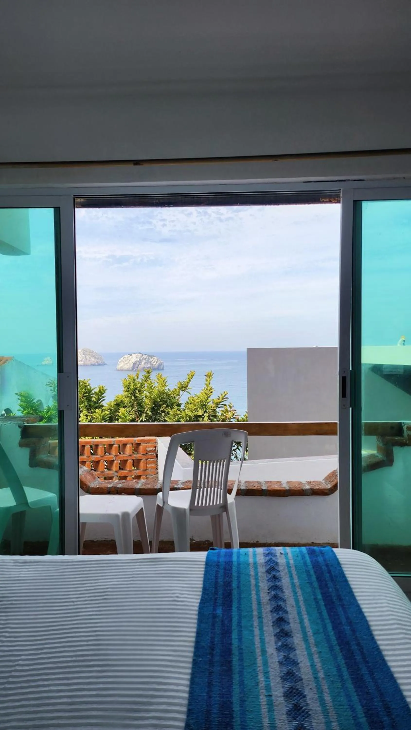 Balcony/Terrace in Hill House Mazatlan - Bed & Breakfast