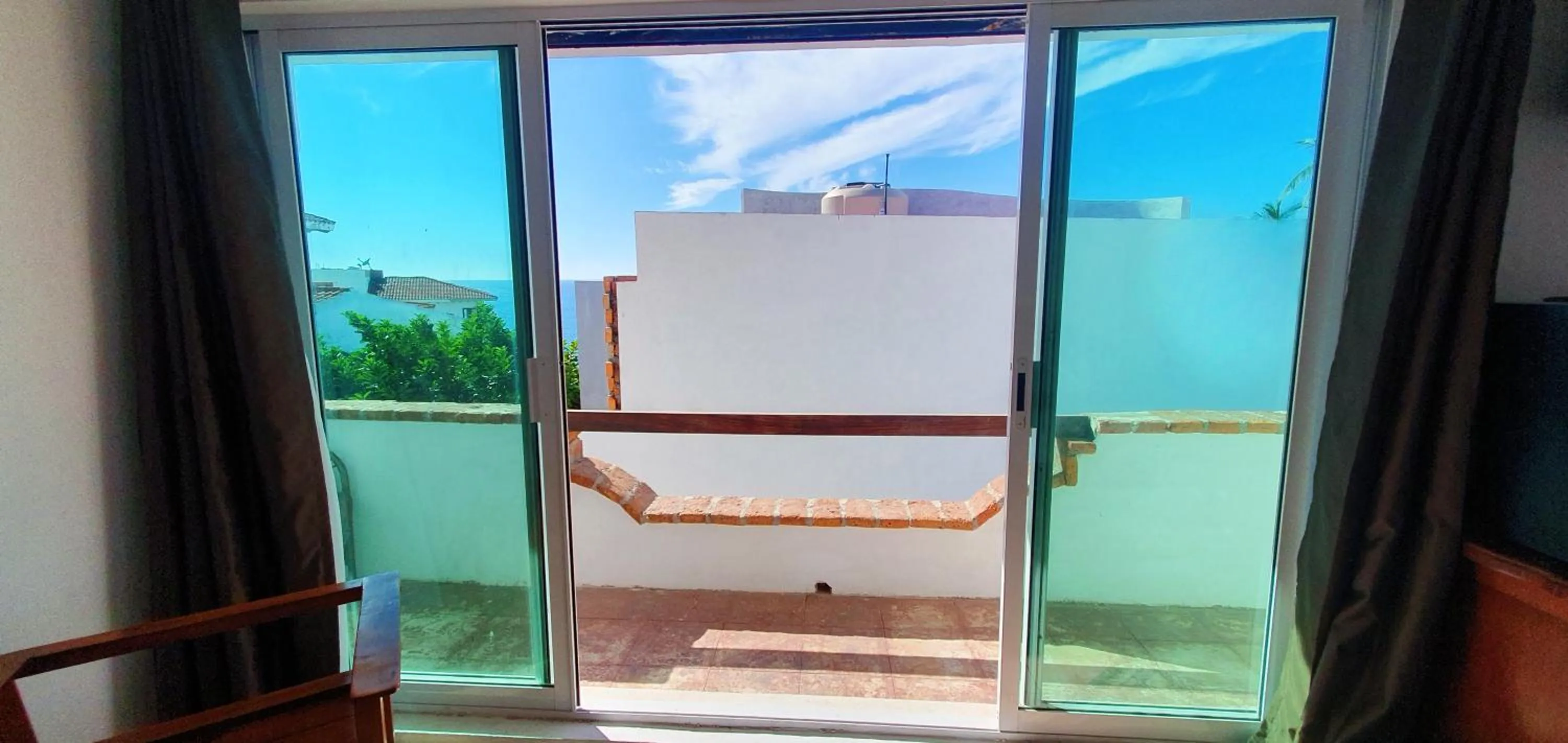 Balcony/Terrace in Hill House Mazatlan - Bed & Breakfast