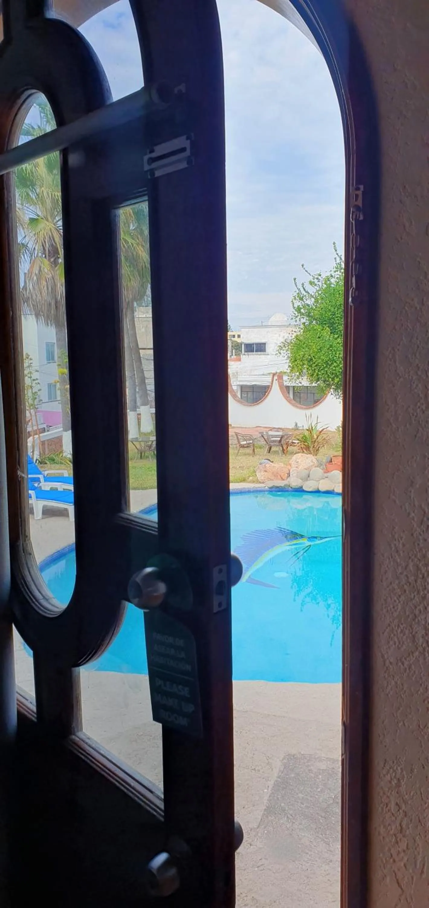 Garden view in Hill House Mazatlan - Bed & Breakfast