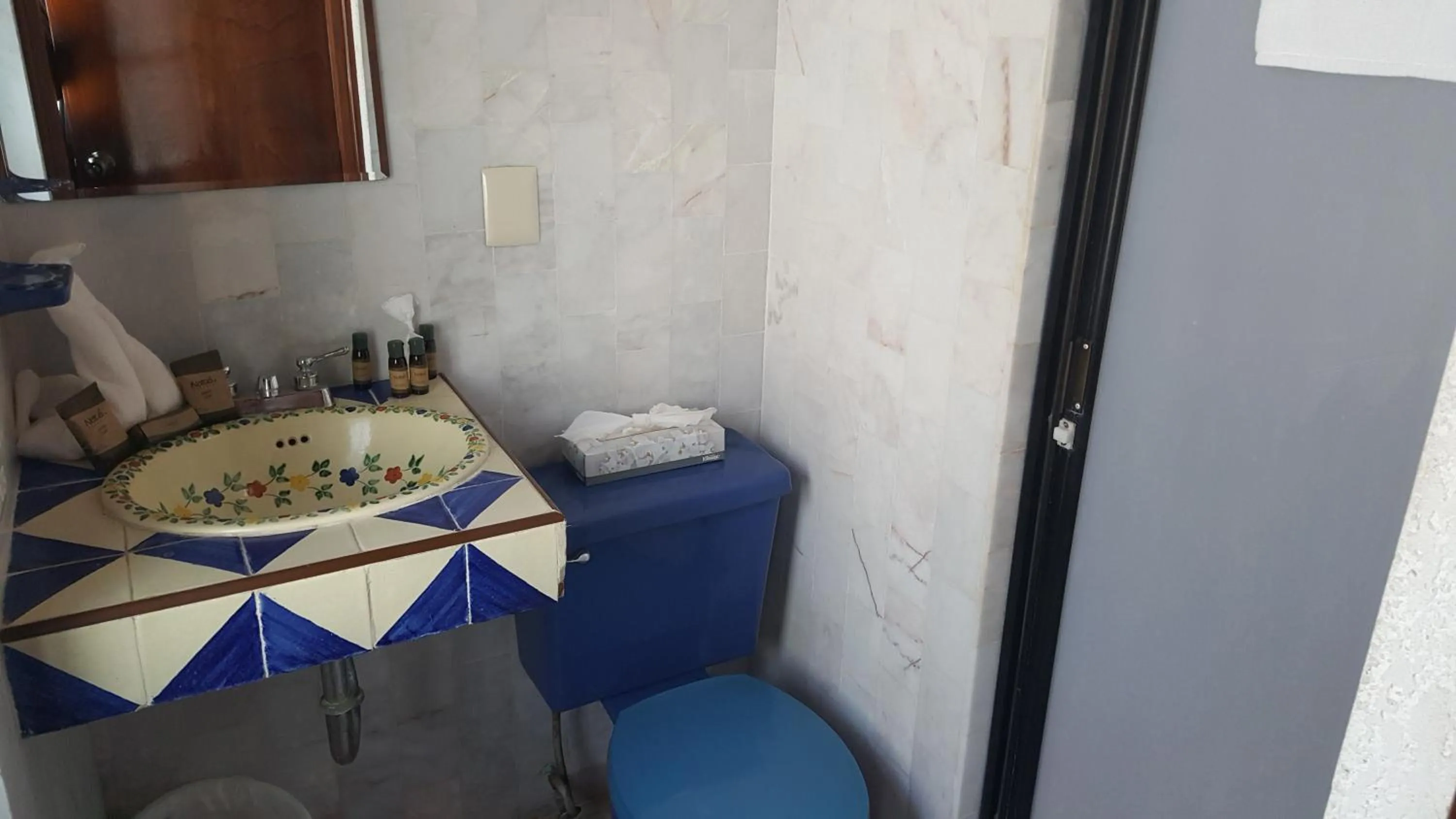 Bathroom in Hill House Mazatlan - Bed & Breakfast