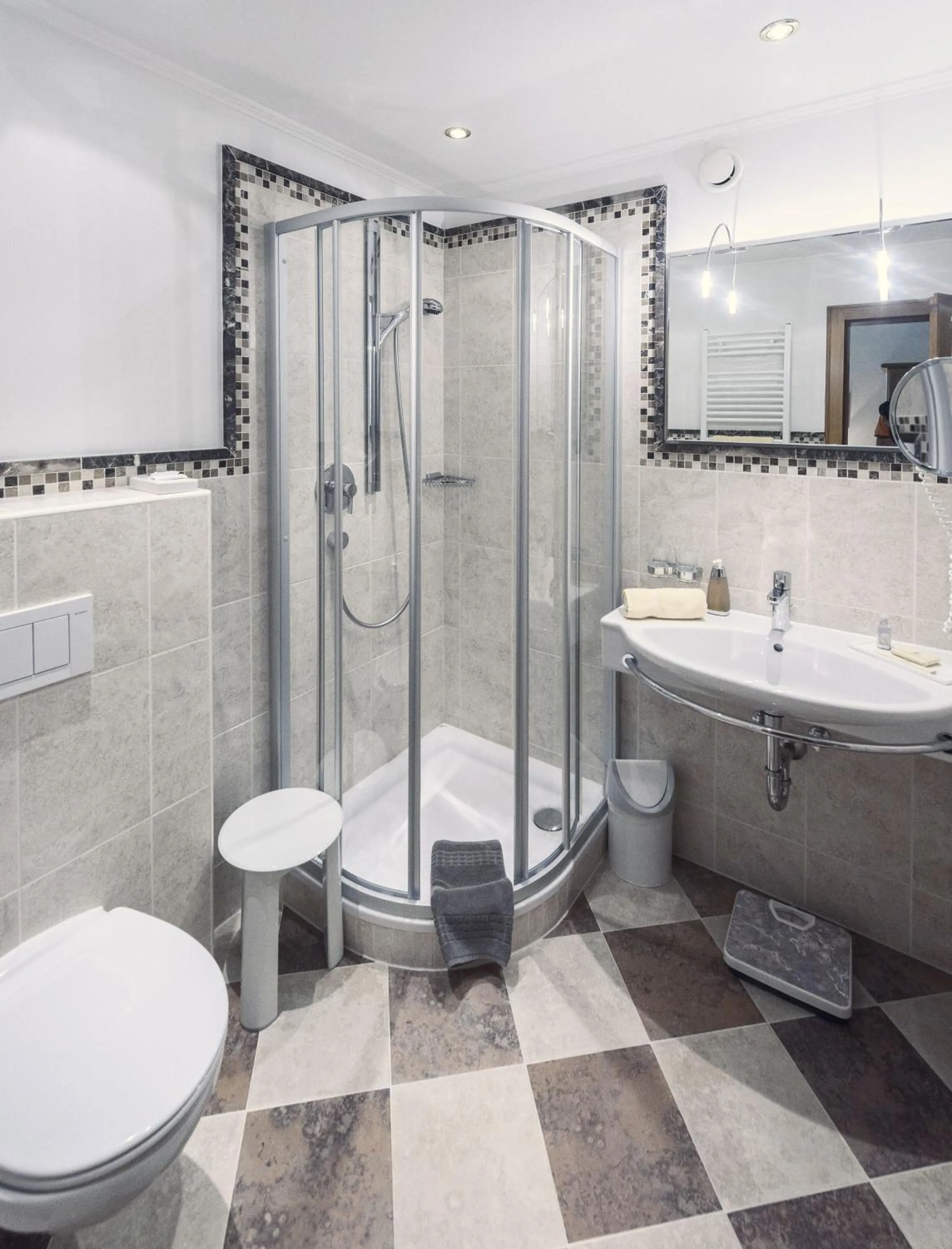 Bathroom in Hotel Post