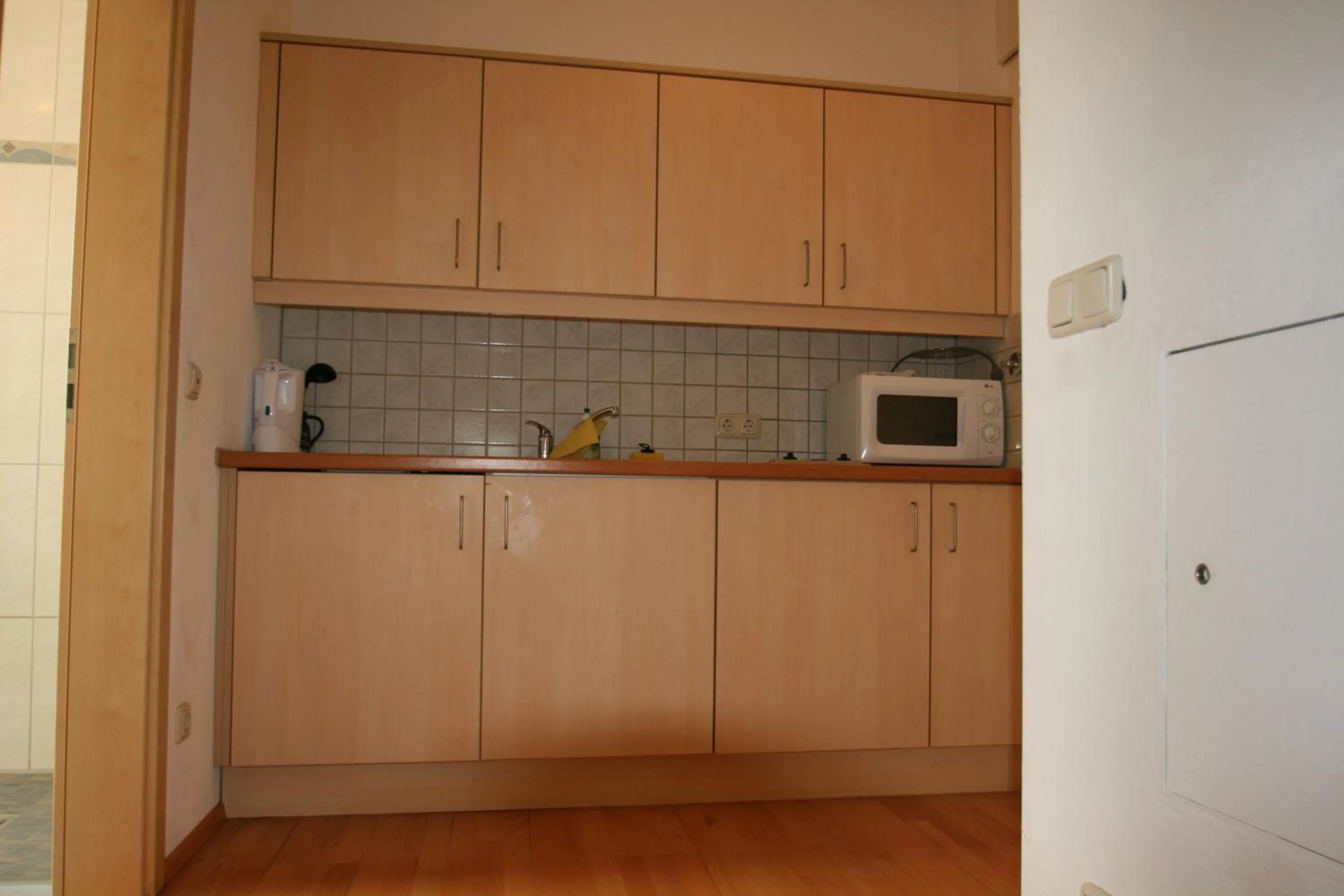 Kitchen or kitchenette in Hotel-Cafe Hanfstingl