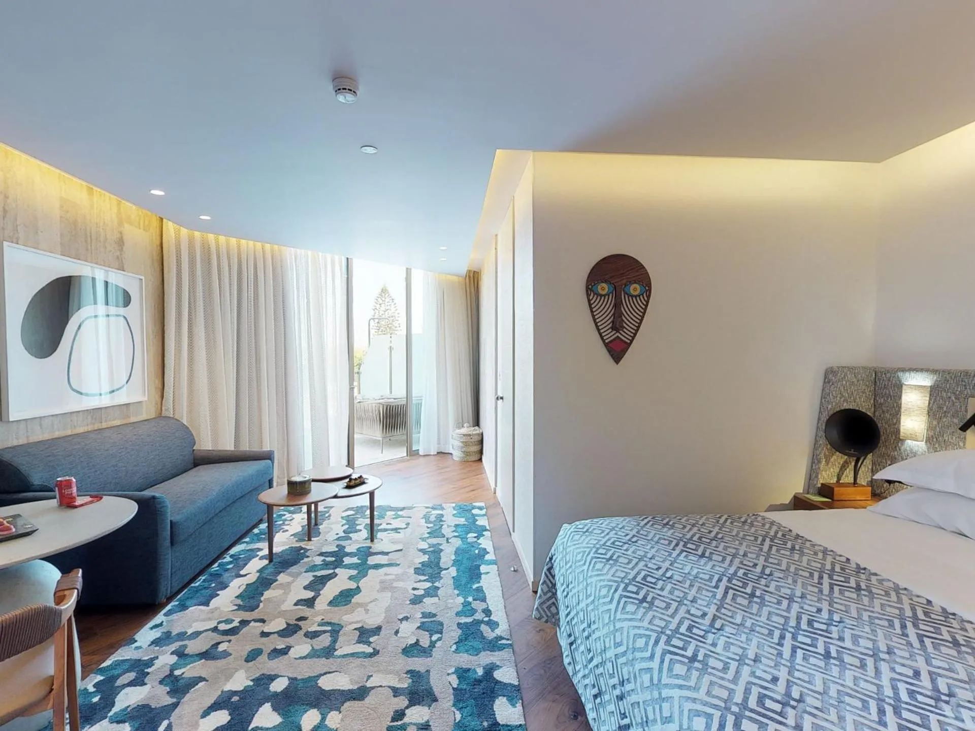 Bed in Dan Caesarea Resort