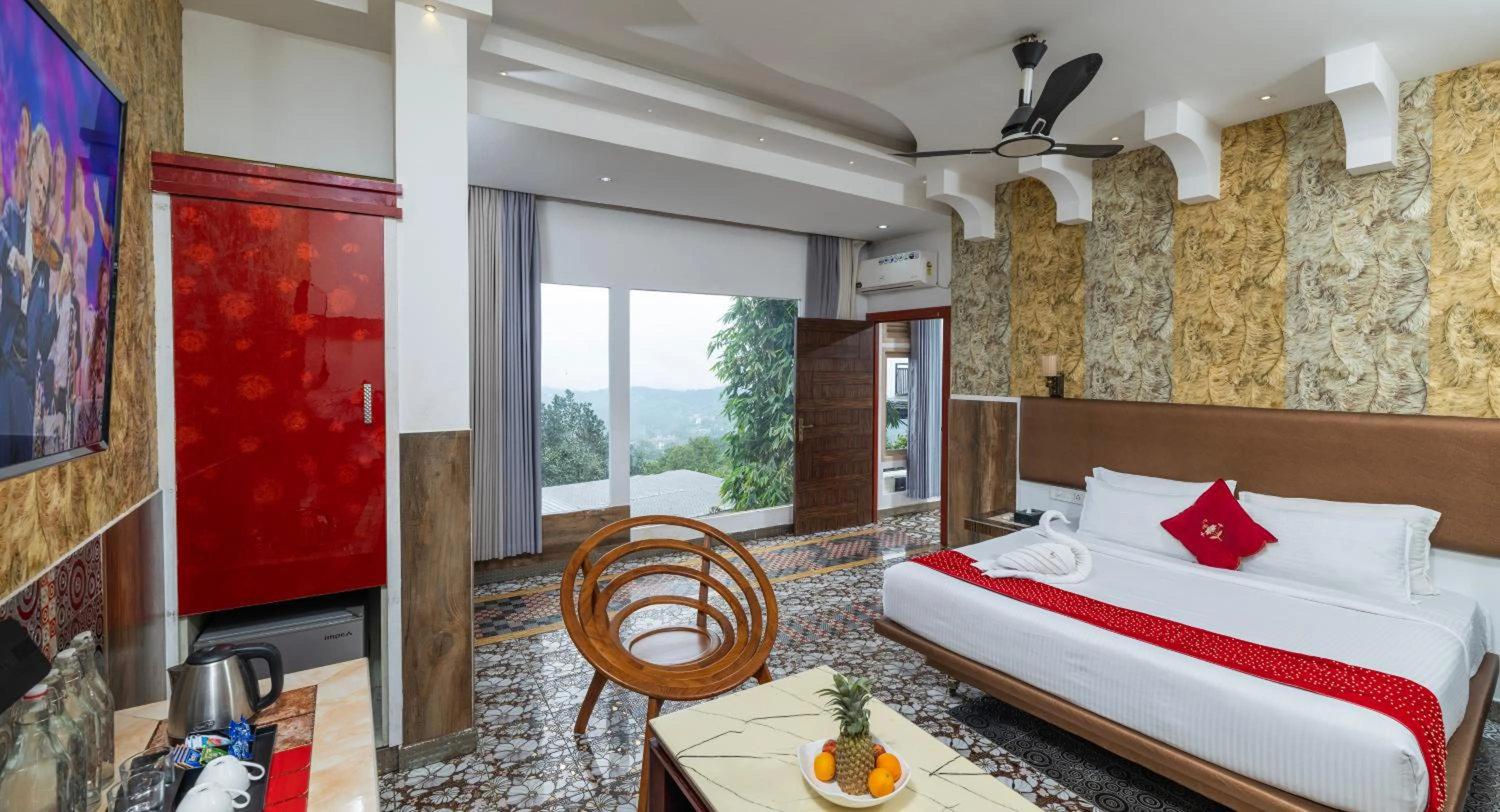 Photo of the whole room, Bed in Parakkat Nature Resort