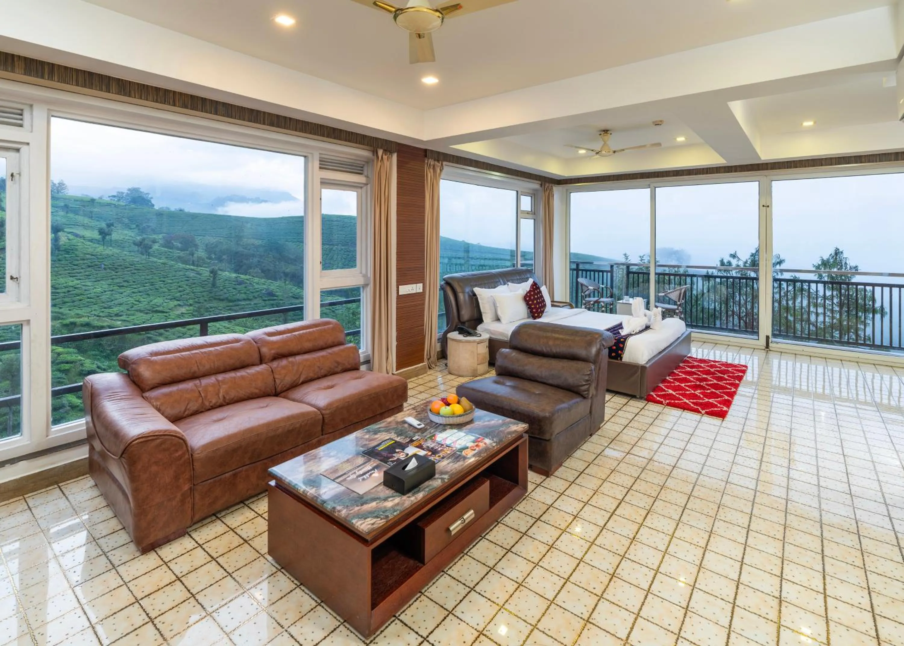 Seating area in Parakkat Nature Resort