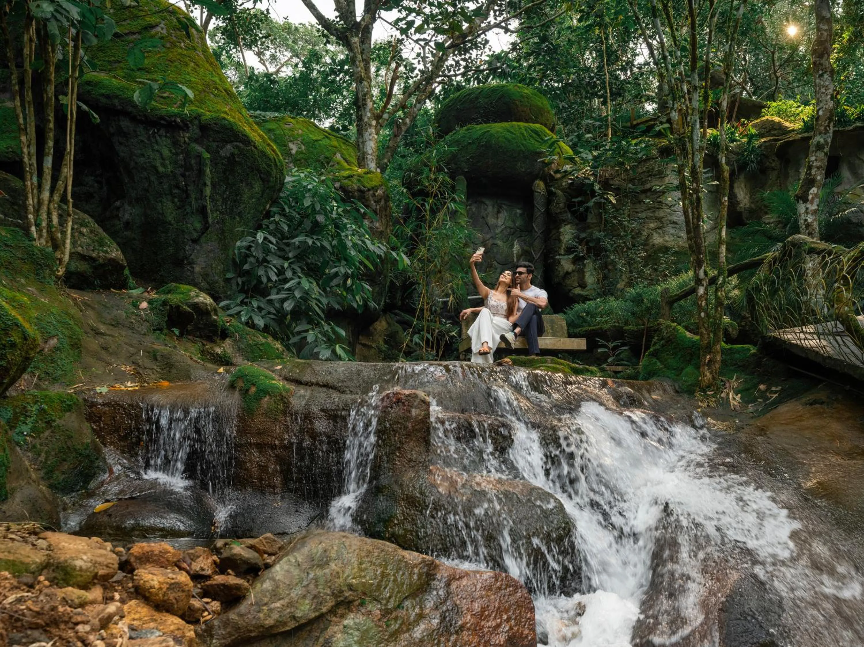 Guests in Parakkat Nature Resort
