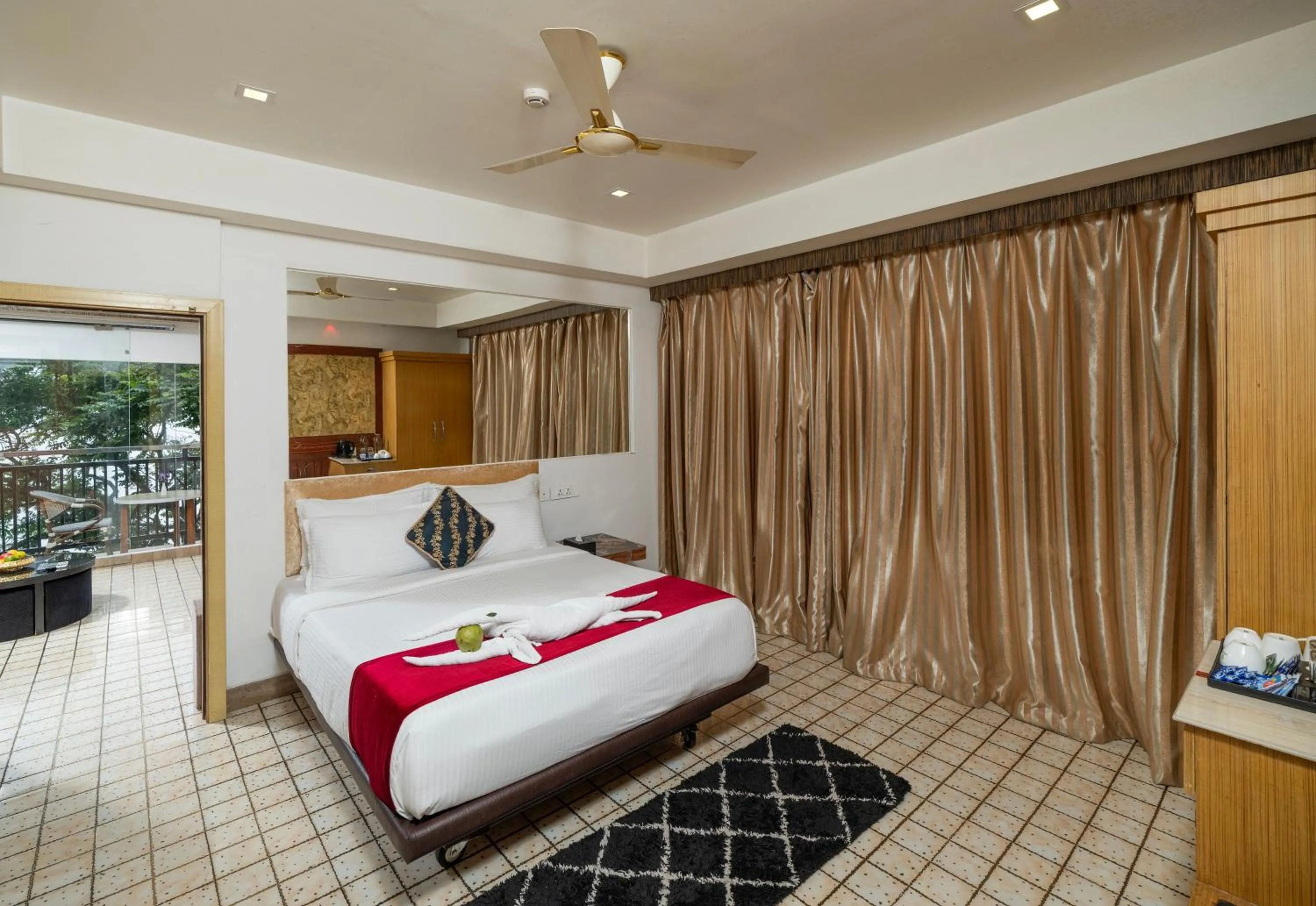 Photo of the whole room, Bed in Parakkat Nature Resort