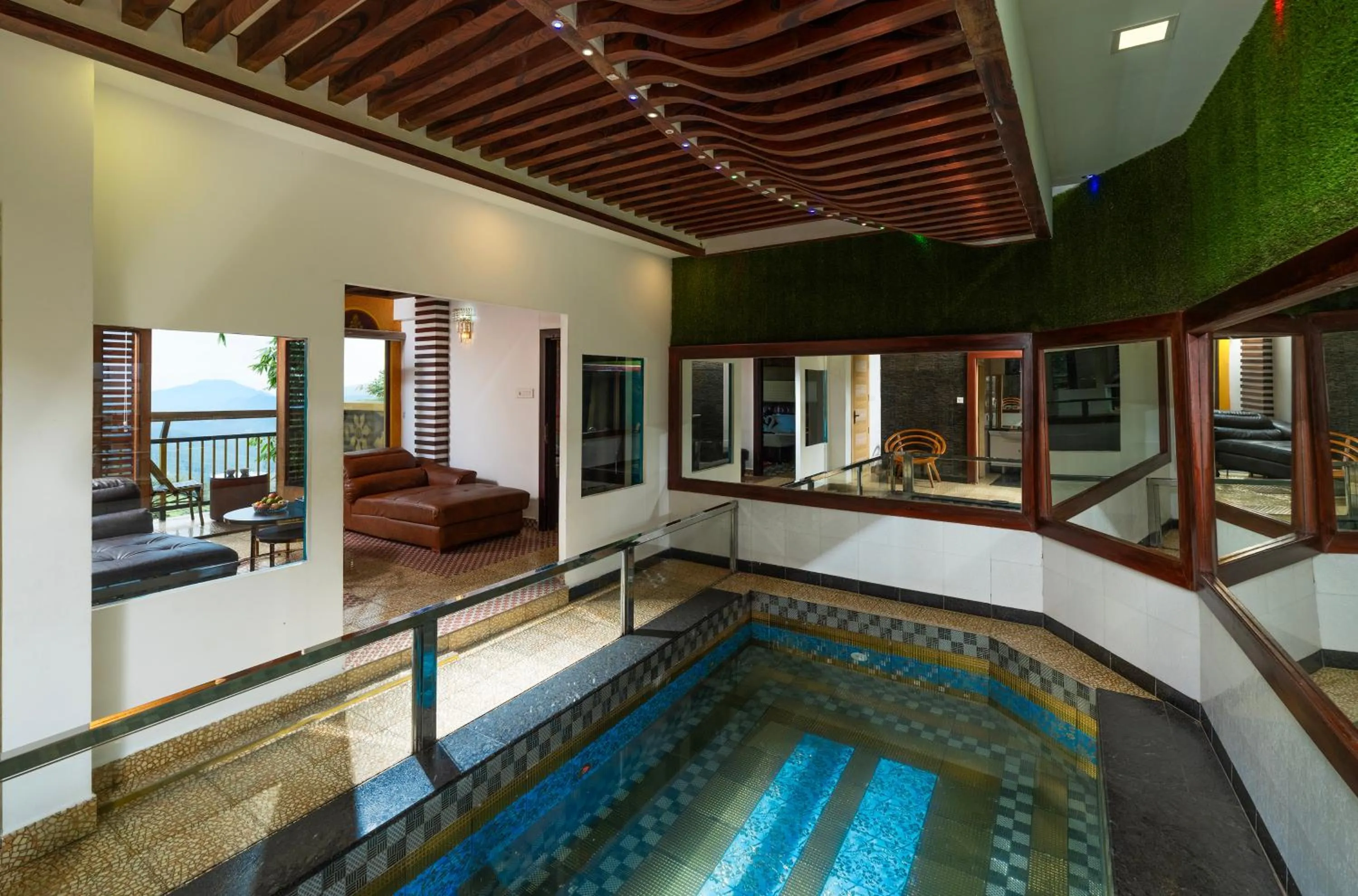 Pool view in Parakkat Nature Resort