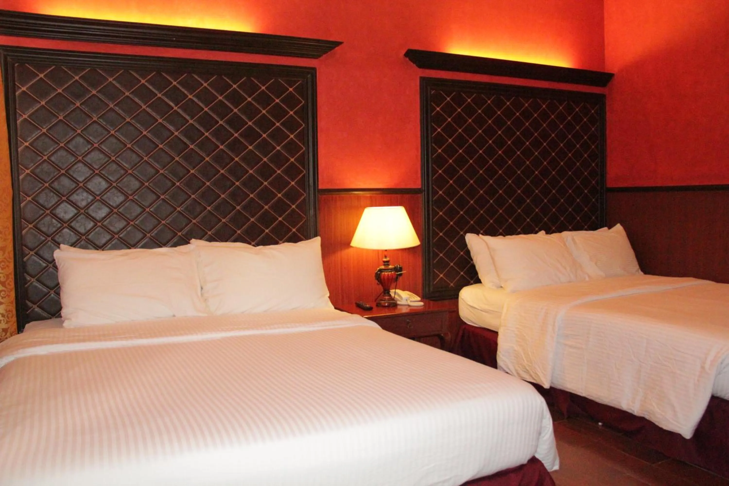 Bed in Hotel San Marco