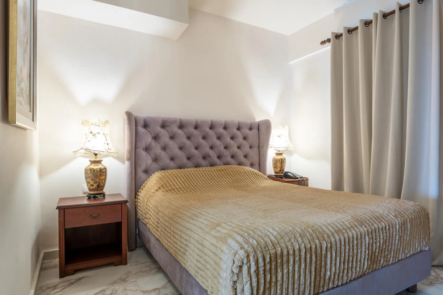 Bed in Assa Maris Beach Hotel