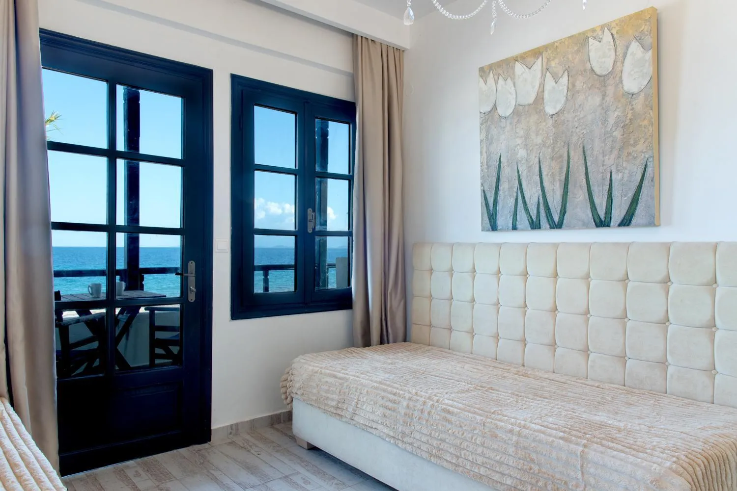 Seating area in Assa Maris Beach Hotel