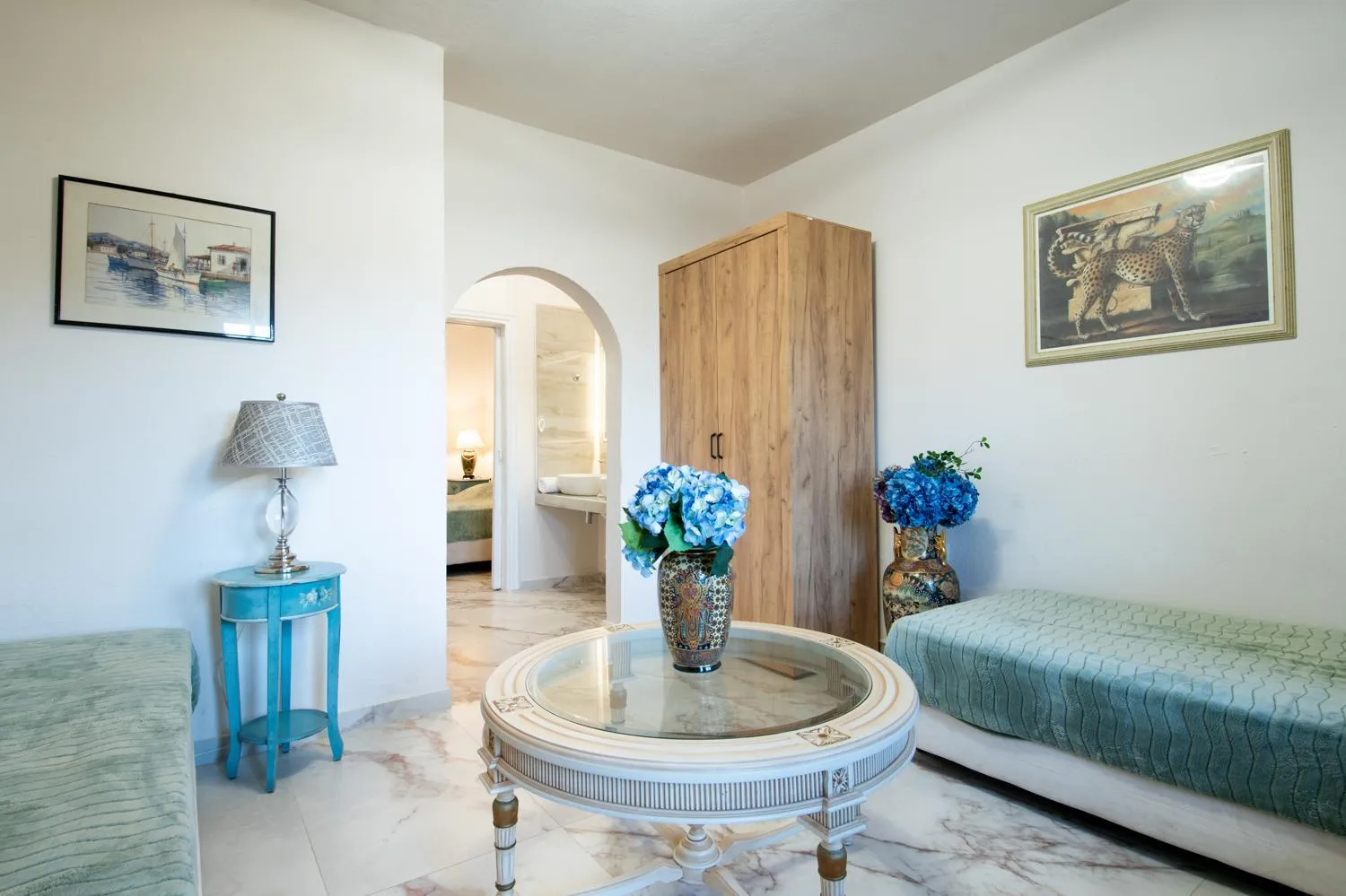 Decorative detail in Assa Maris Beach Hotel