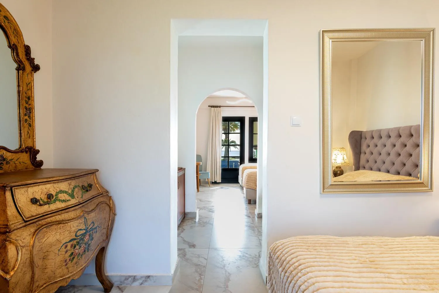 Bed in Assa Maris Beach Hotel