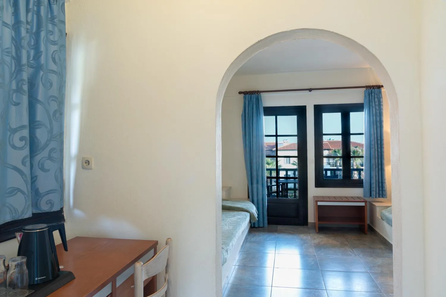 Bed in Assa Maris Beach Hotel