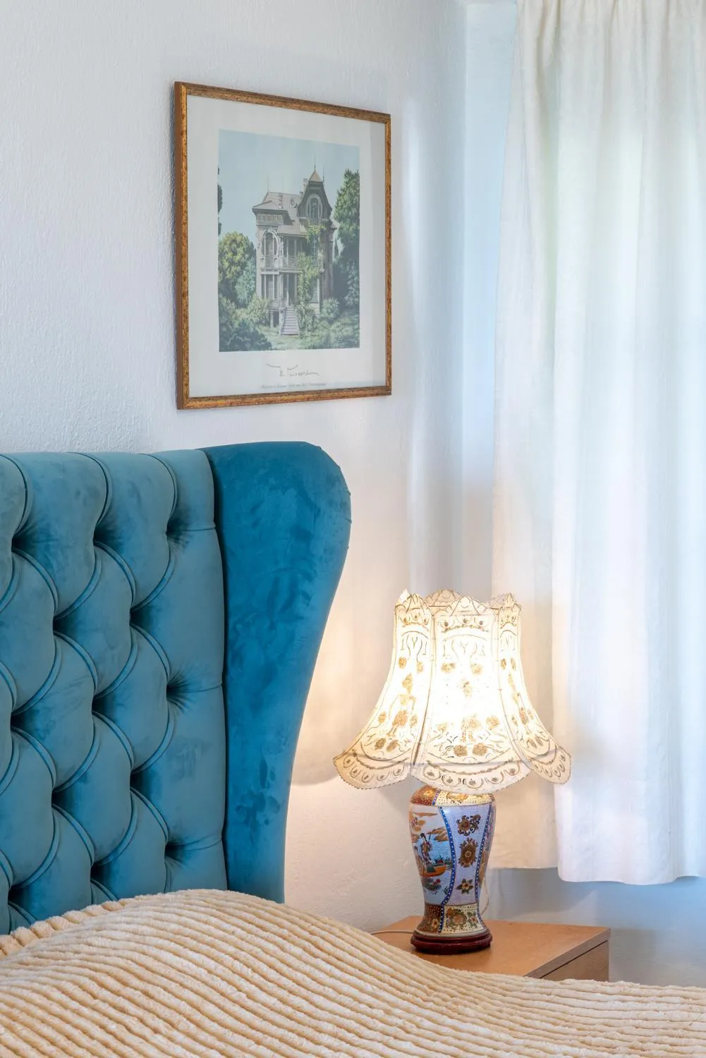 Decorative detail, Bed in Assa Maris Beach Hotel