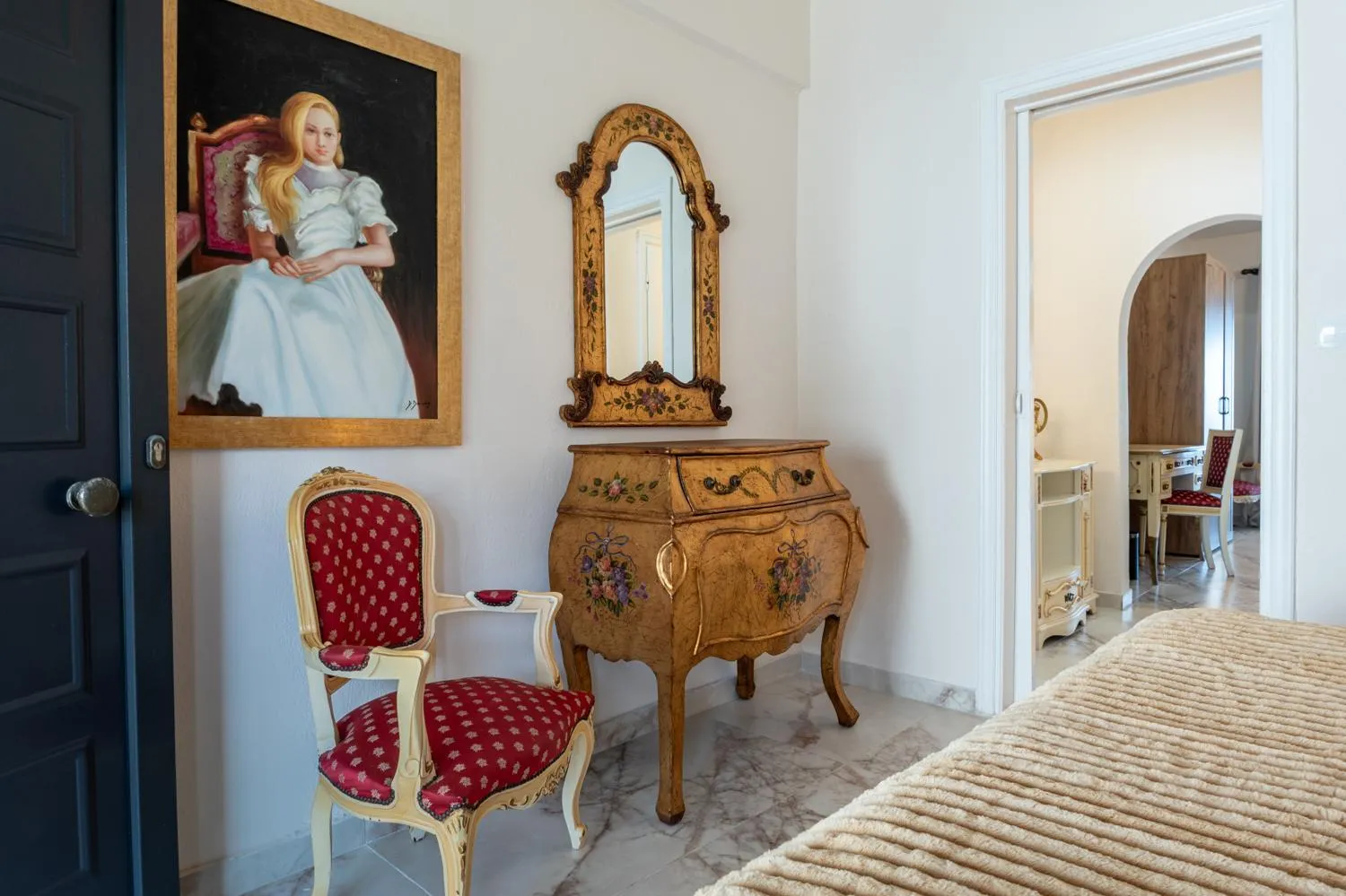 Bed in Assa Maris Beach Hotel