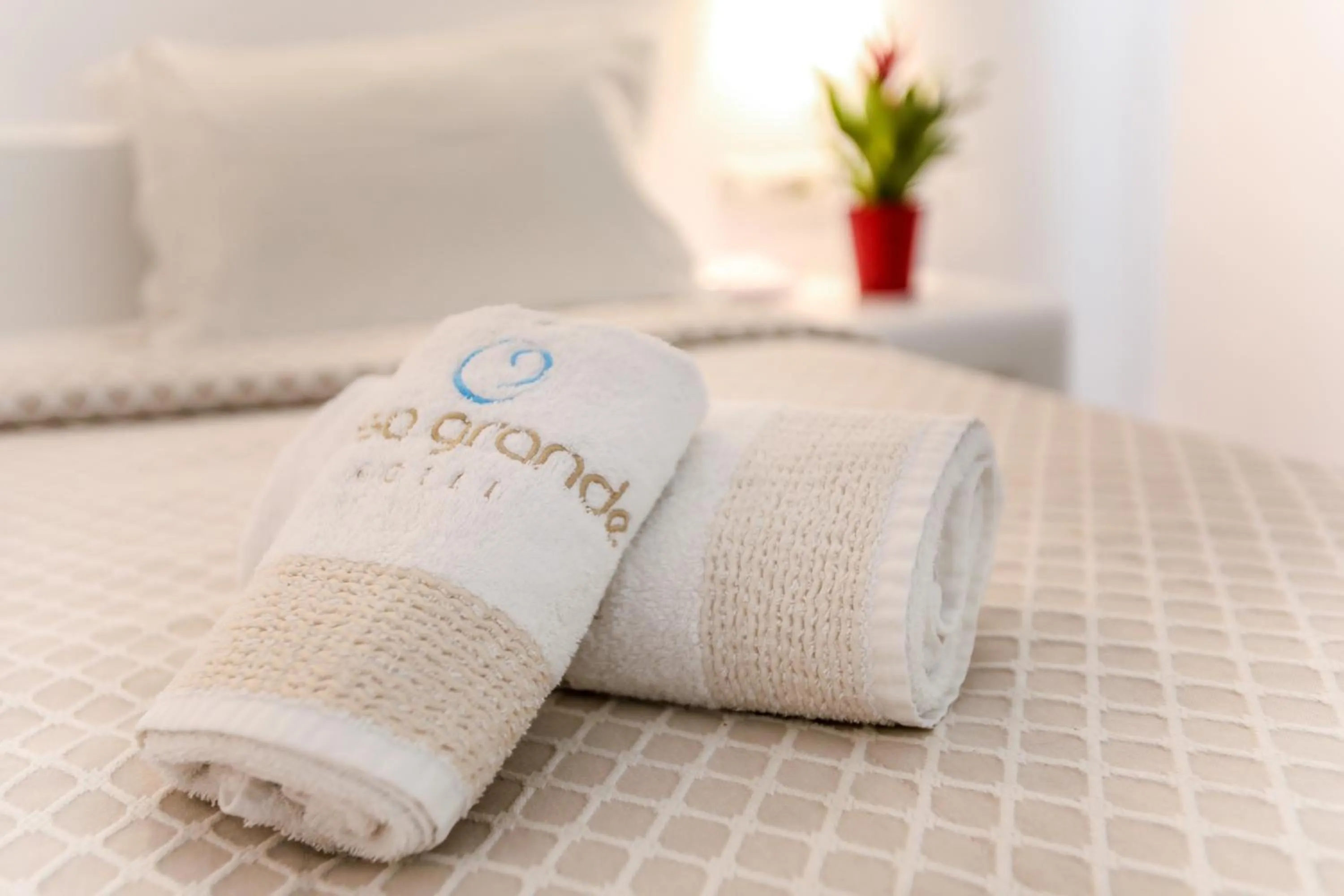 Bed in Casa Grande Hotel