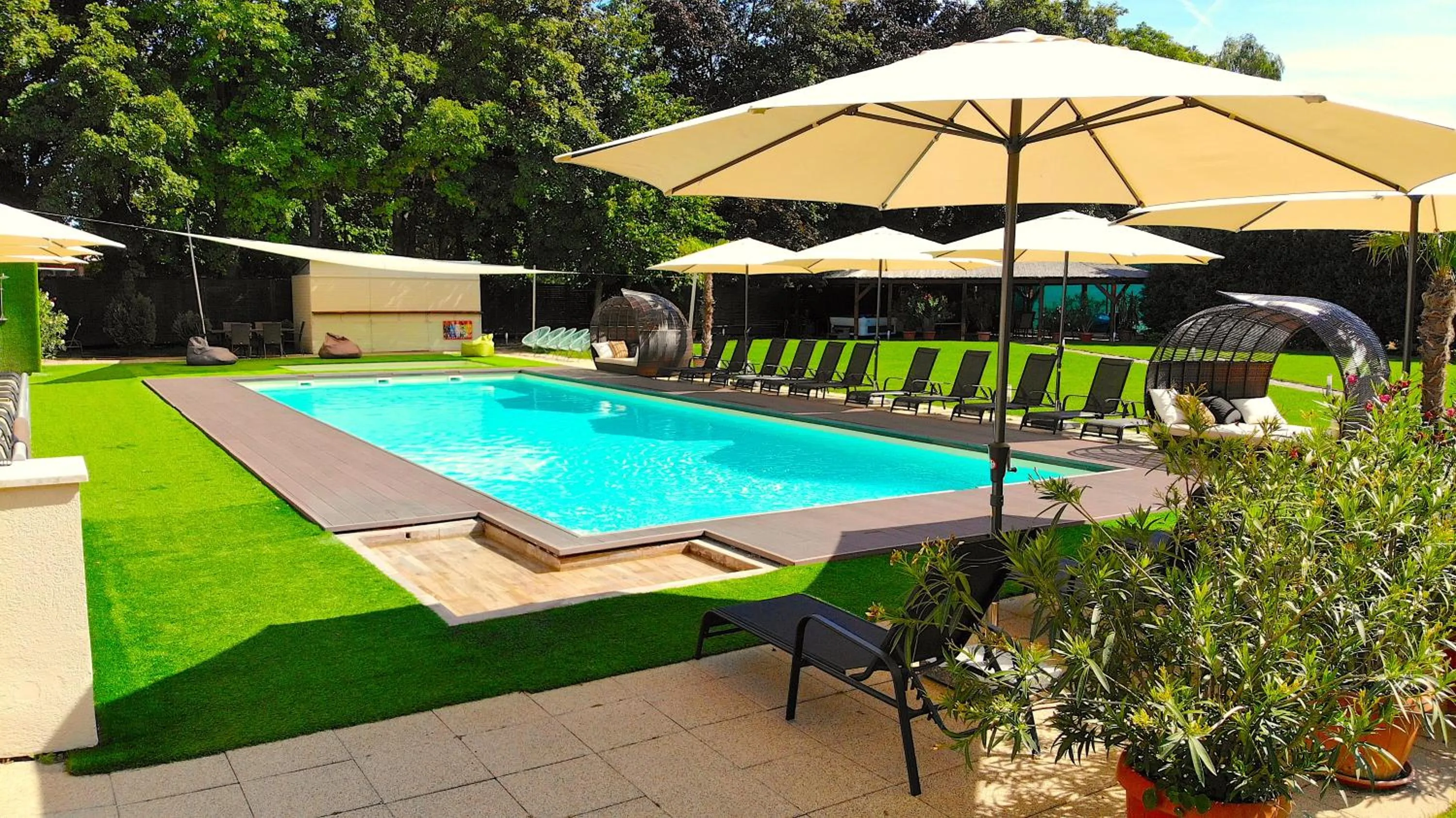 Swimming pool in Holiday Resorts