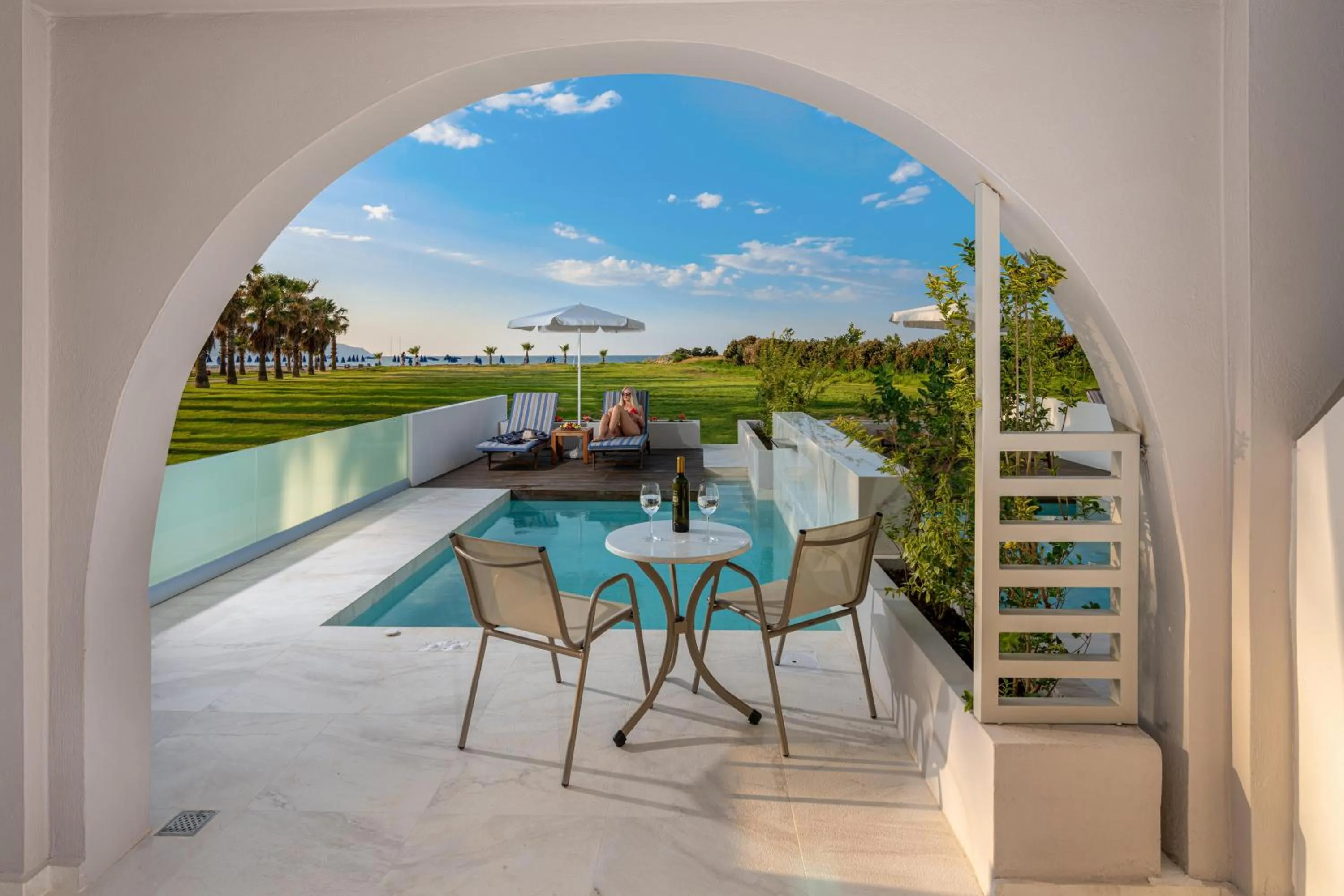 Garden in Delfina Tropic Beach