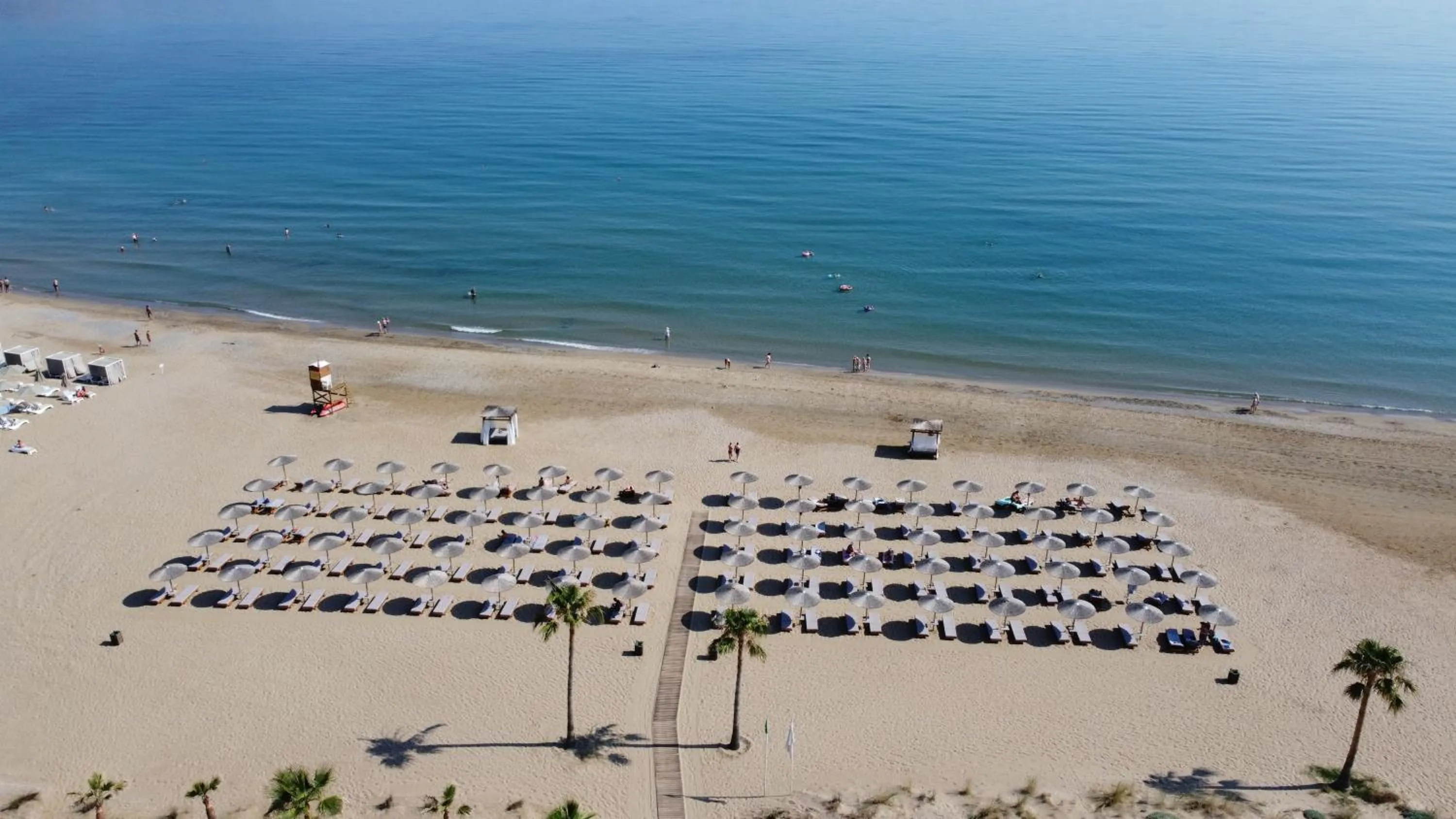 Bird's eye view in Delfina Tropic Beach