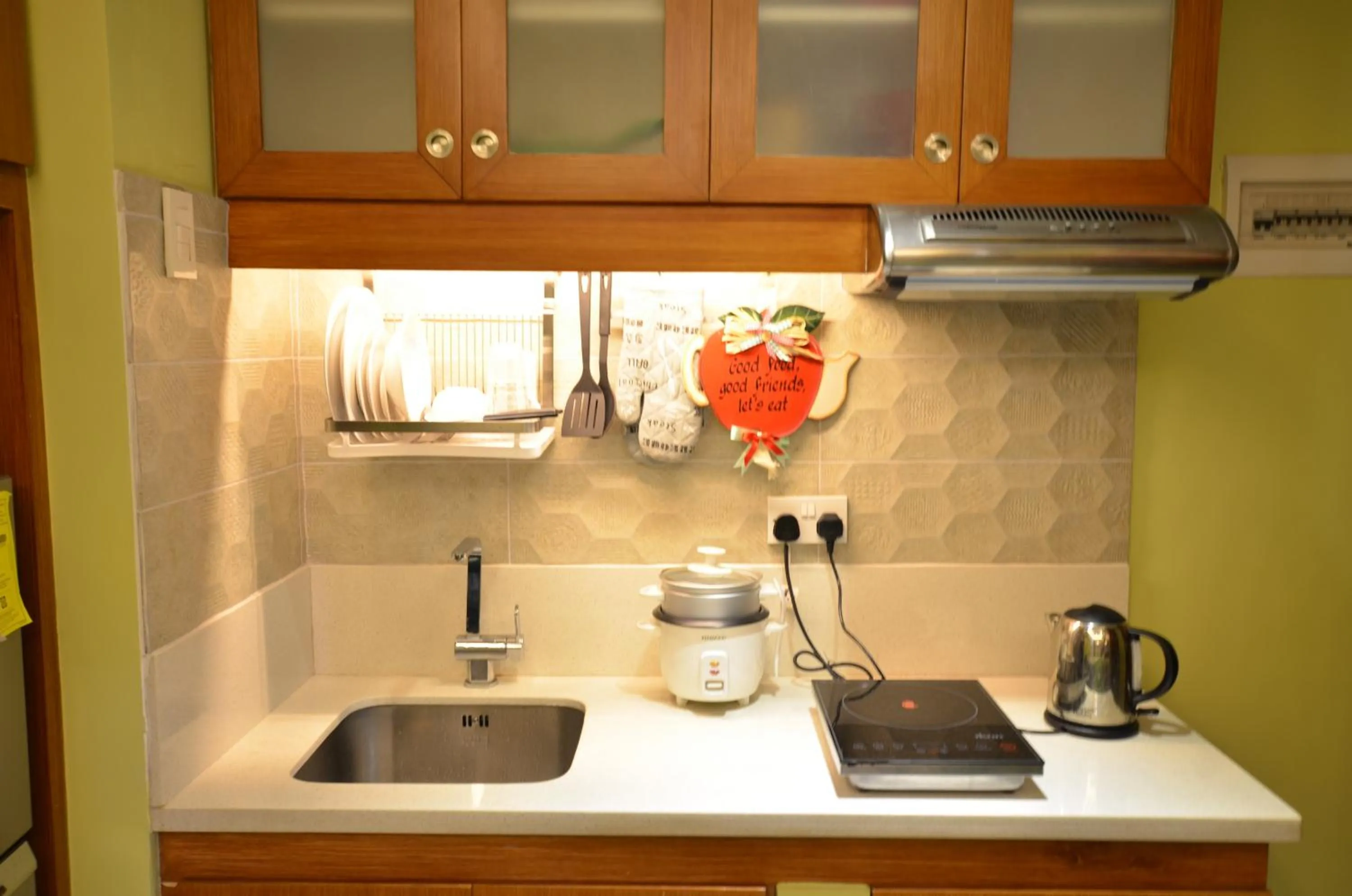 Kitchen or kitchenette in A Homey Place At Adriatico