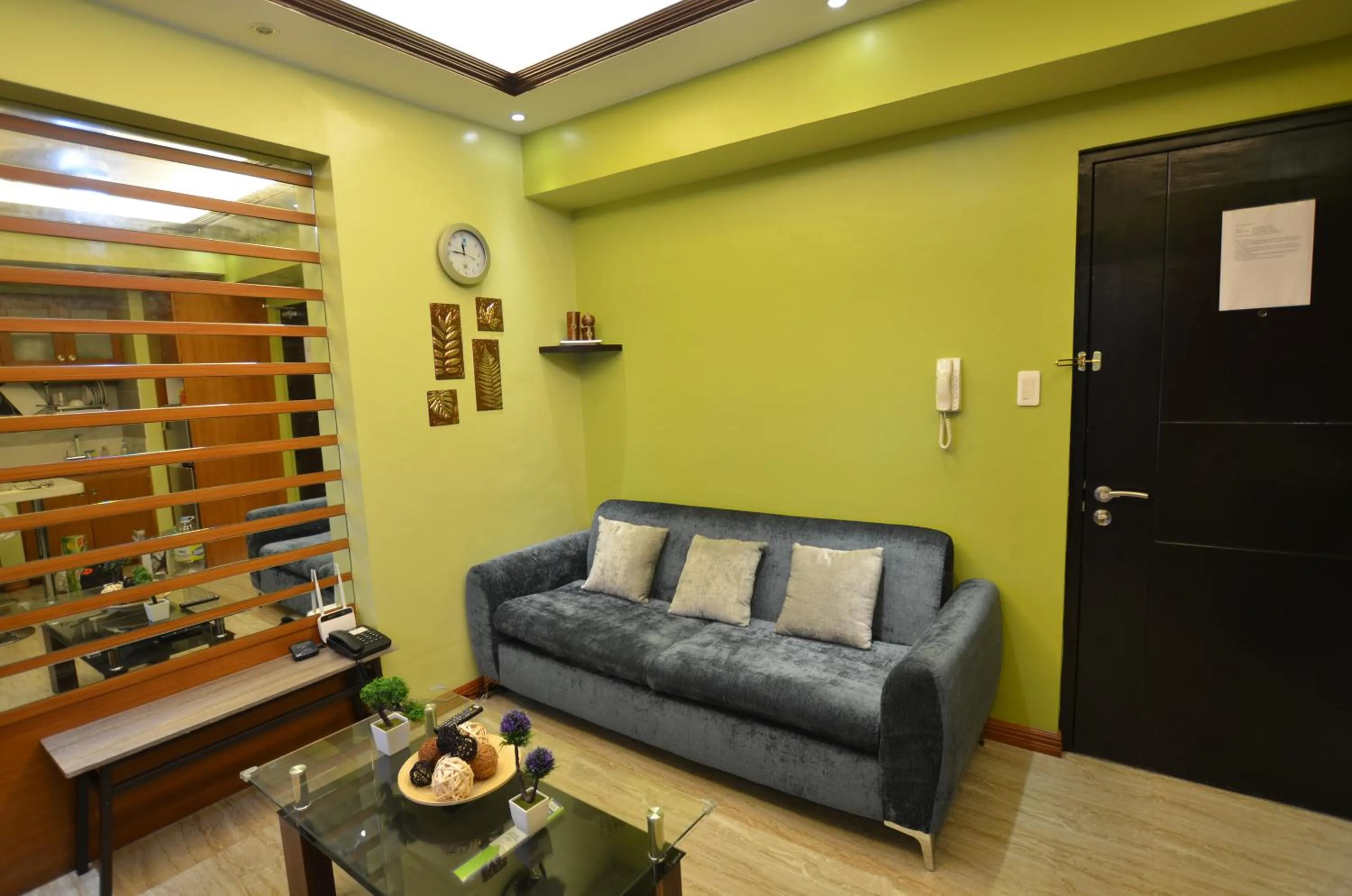 Seating area in A Homey Place At Adriatico