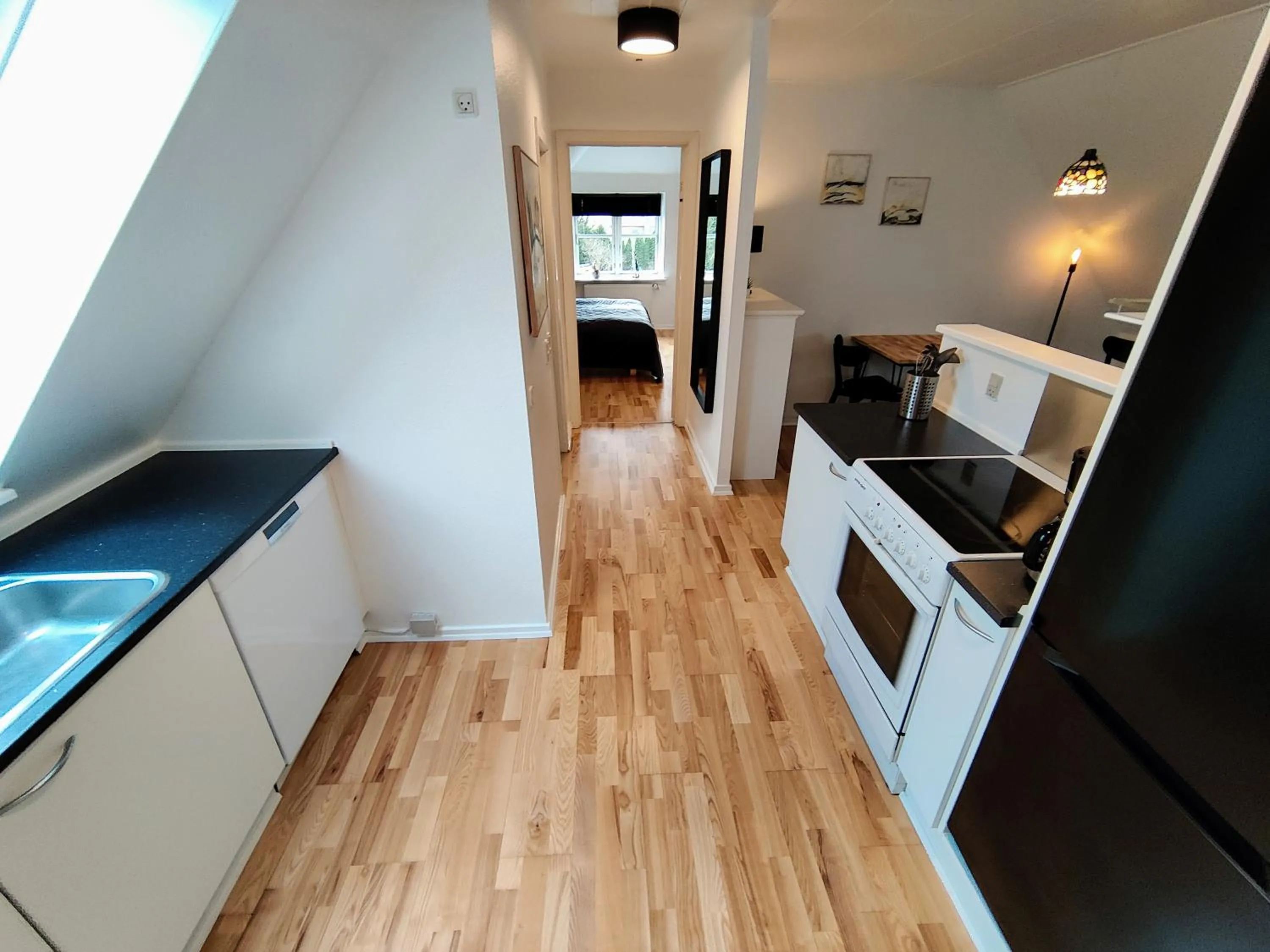 Kitchen or kitchenette in Provstegården Bed & Breakfast