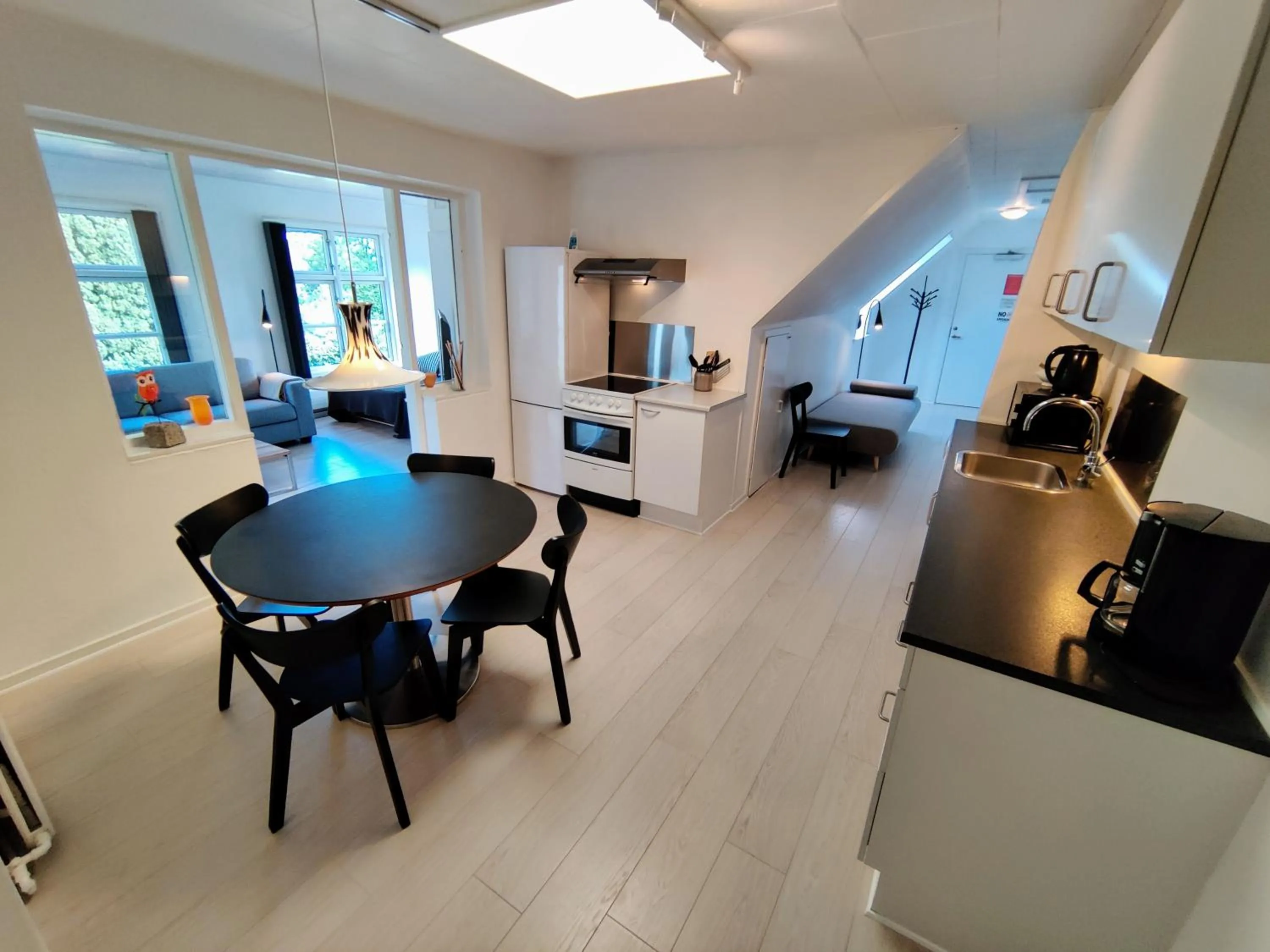 Kitchen or kitchenette in Provstegården Bed & Breakfast