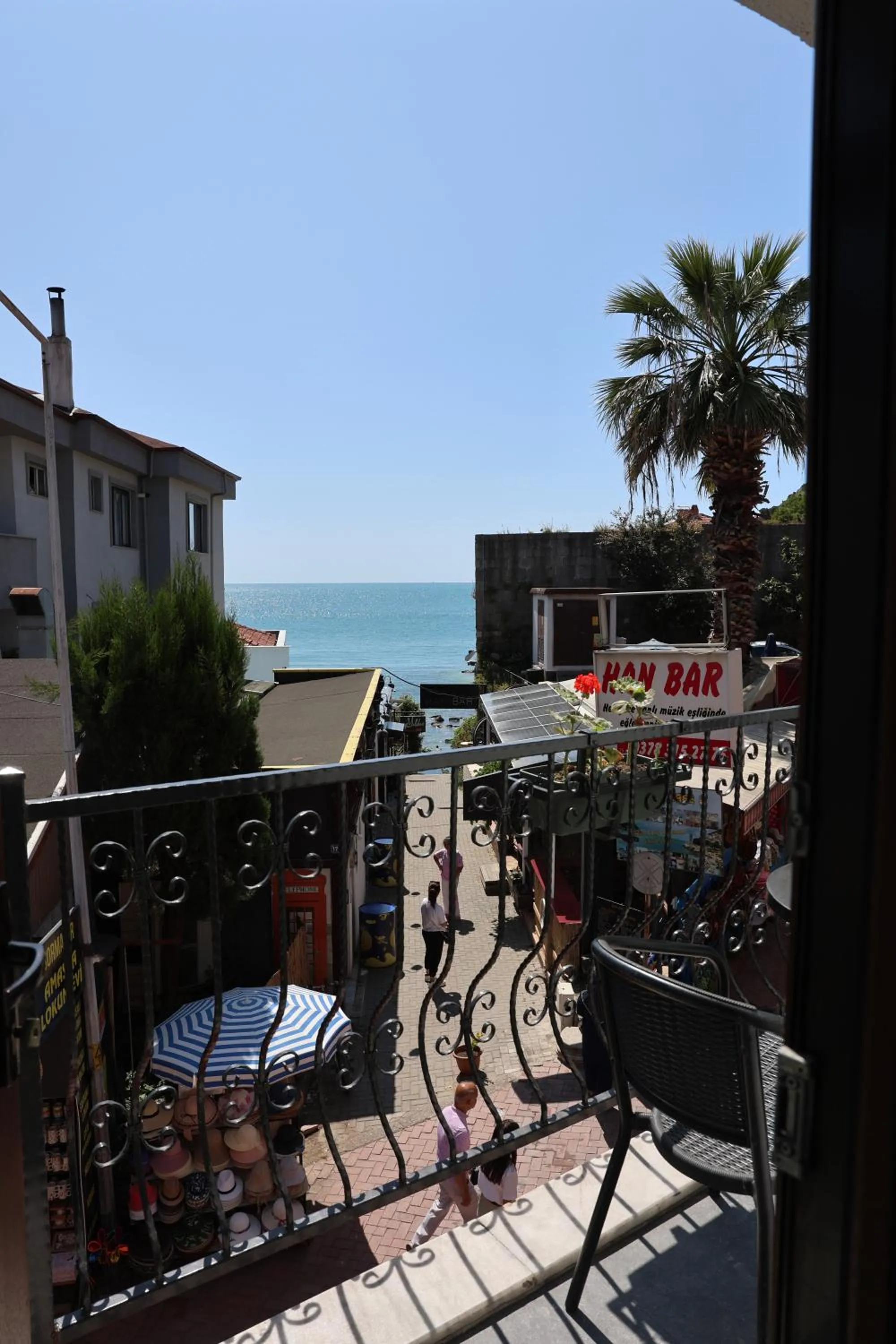 View (from property/room) in Sardinia Otel