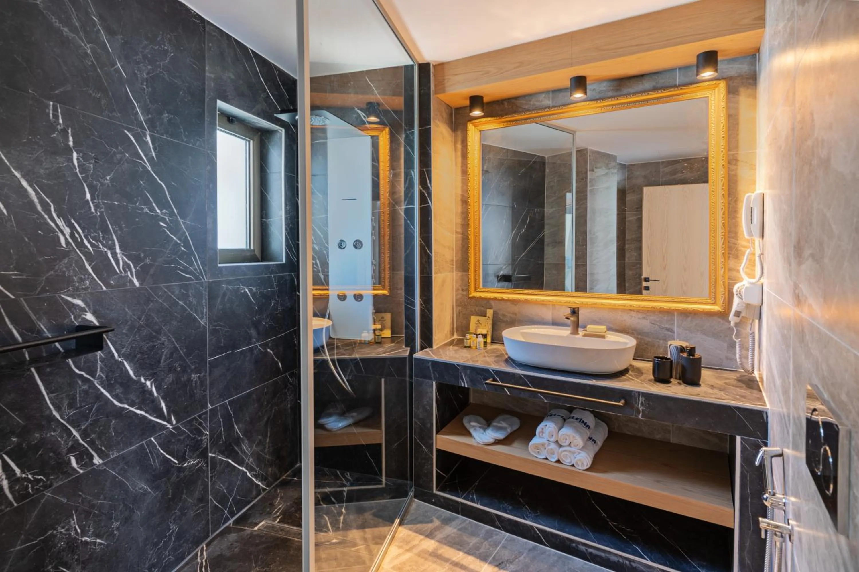 Bathroom in Delfina Boutique Hotel